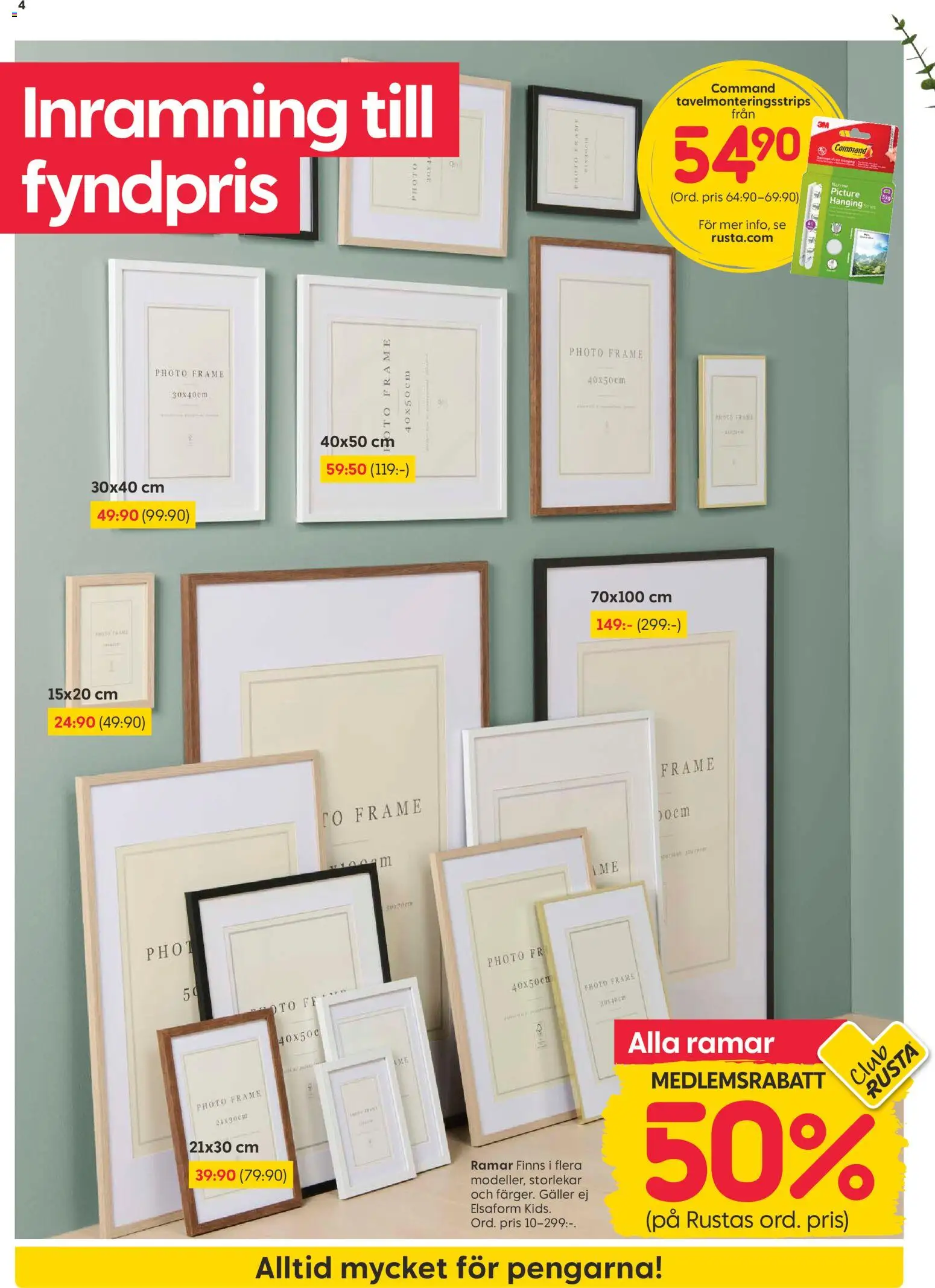 Rusta reklamblad aktuell från 07/09/2026 | Sida: 4 | Produkter: Galler