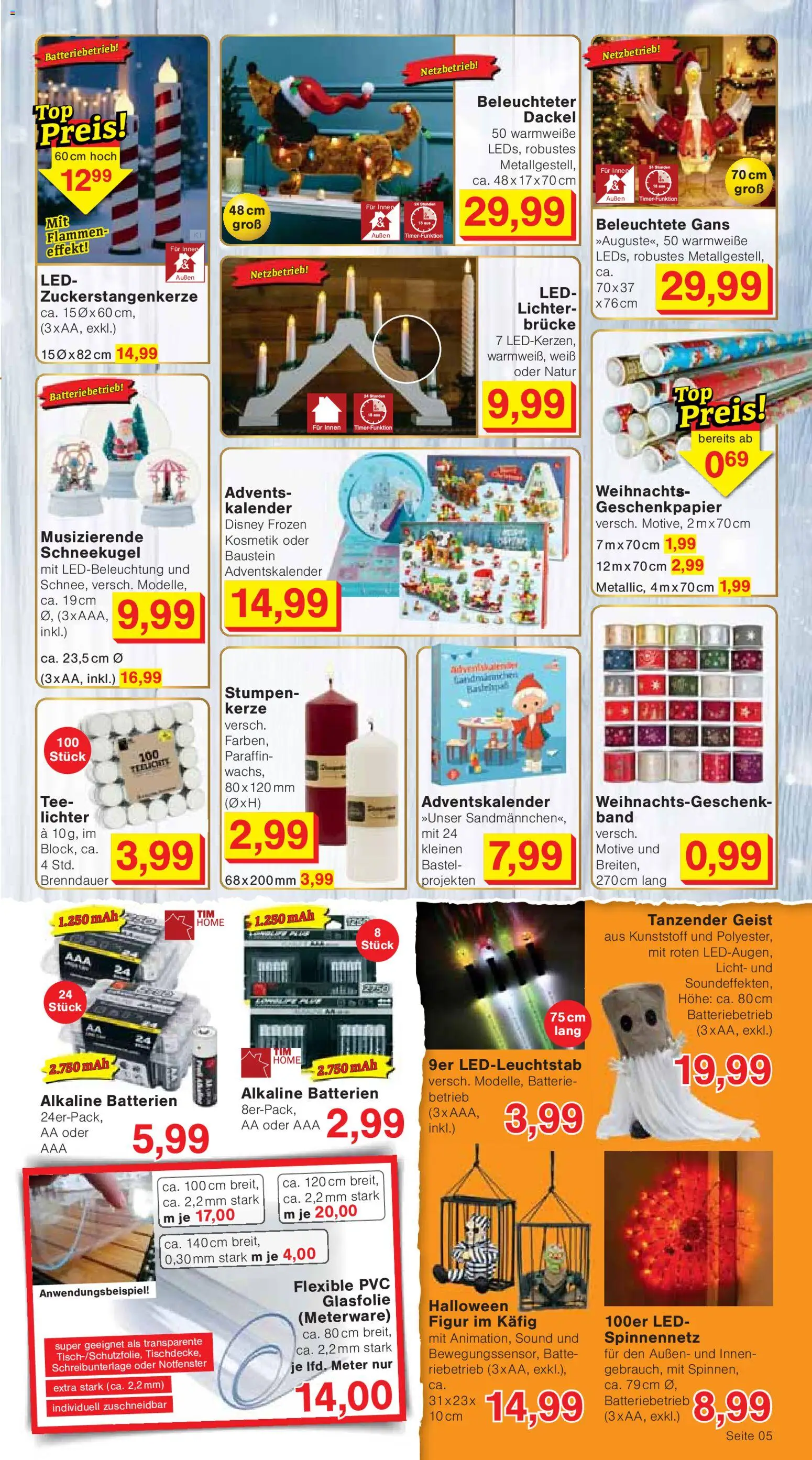 Wiglo Wunderland Prospekt – gültig ab 12.10.2026 | Seite: 9 | Produkte: Batterien, Batterie, Tee