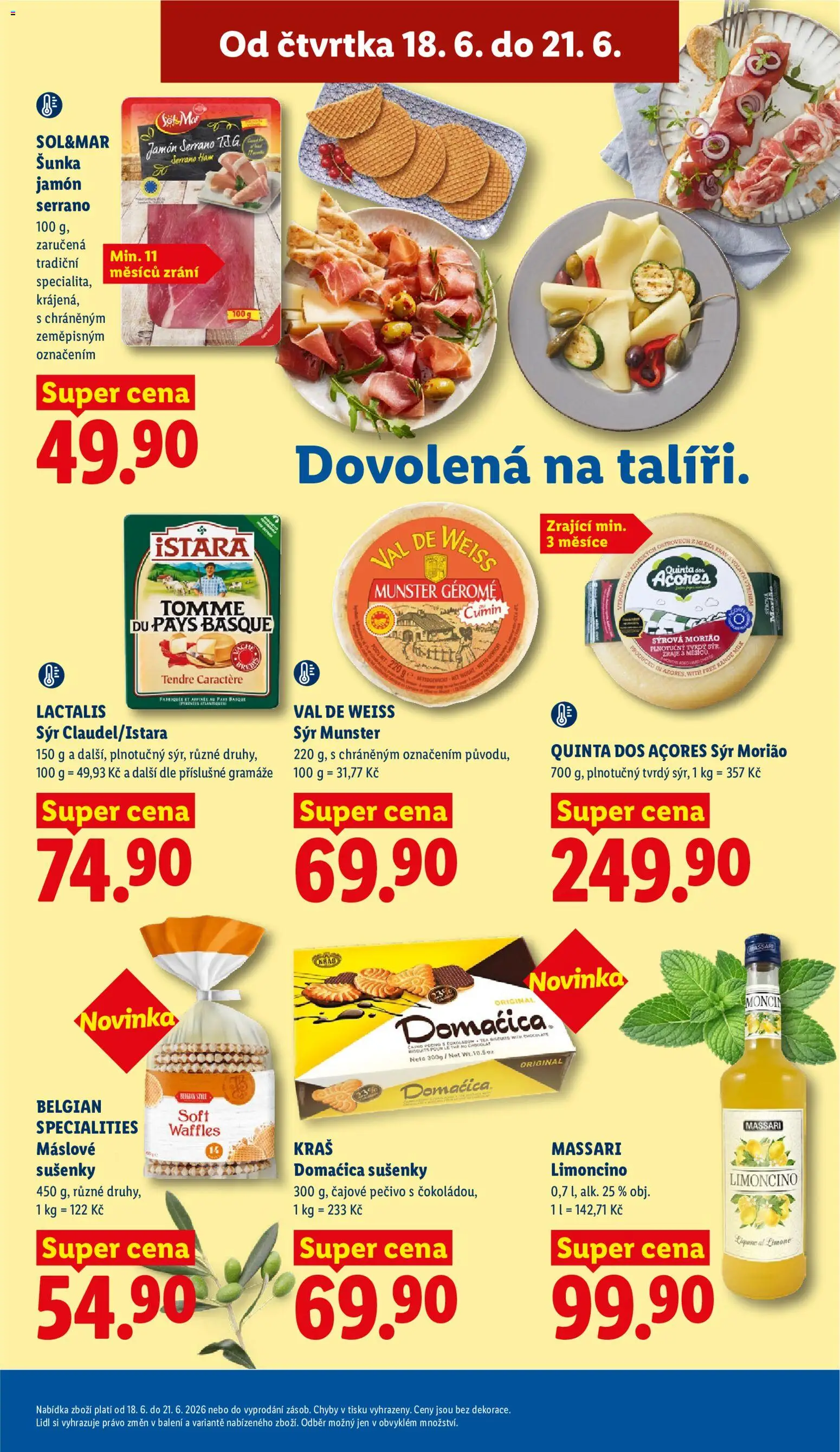Lidl leták od 18.06.2026 | Strana: 17 | Produkty: Vál, Máslové sušenky, Cookies, Pečivo