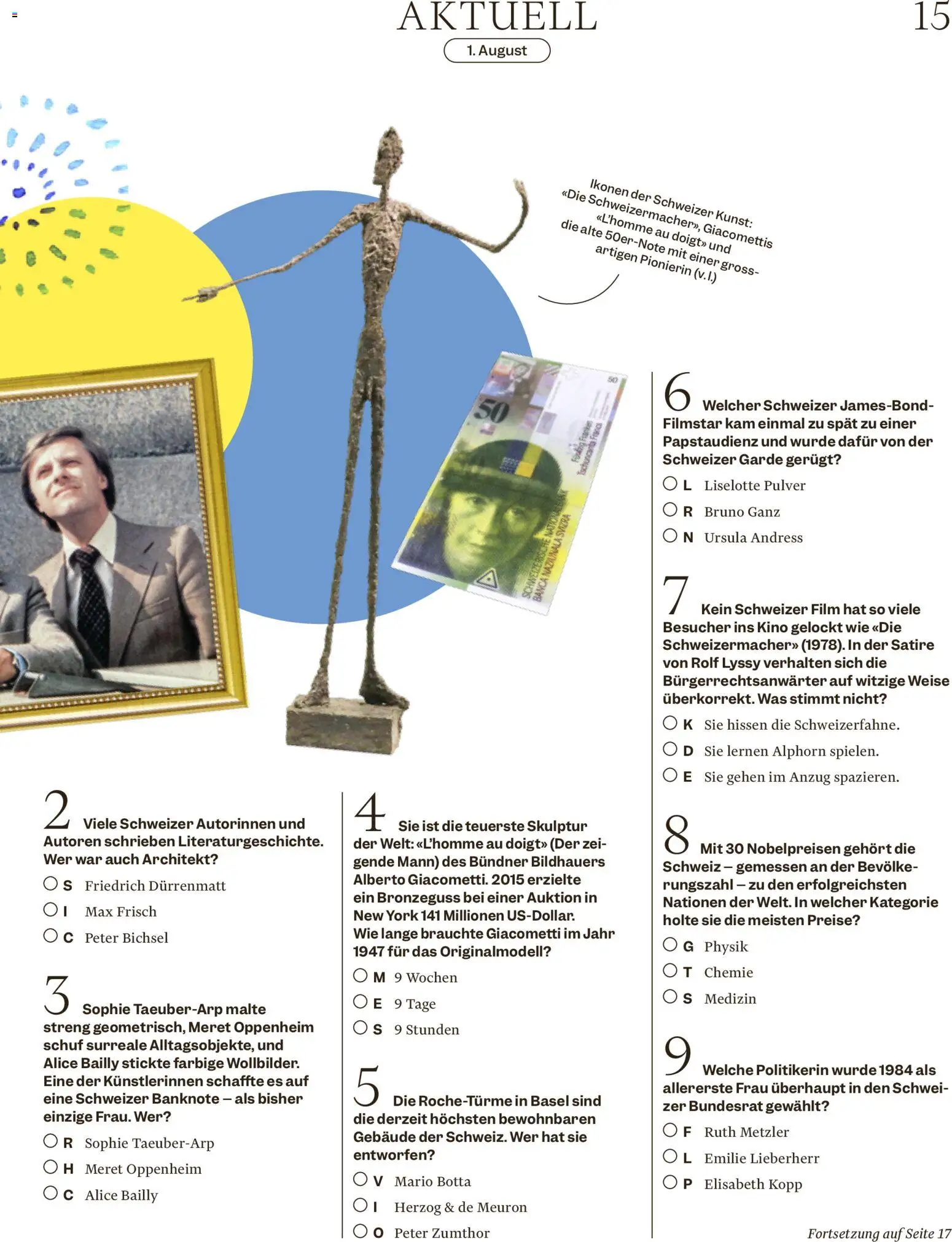 Migros aktionen Magazin – gültig ab 29.07.2026 | Seite: 15