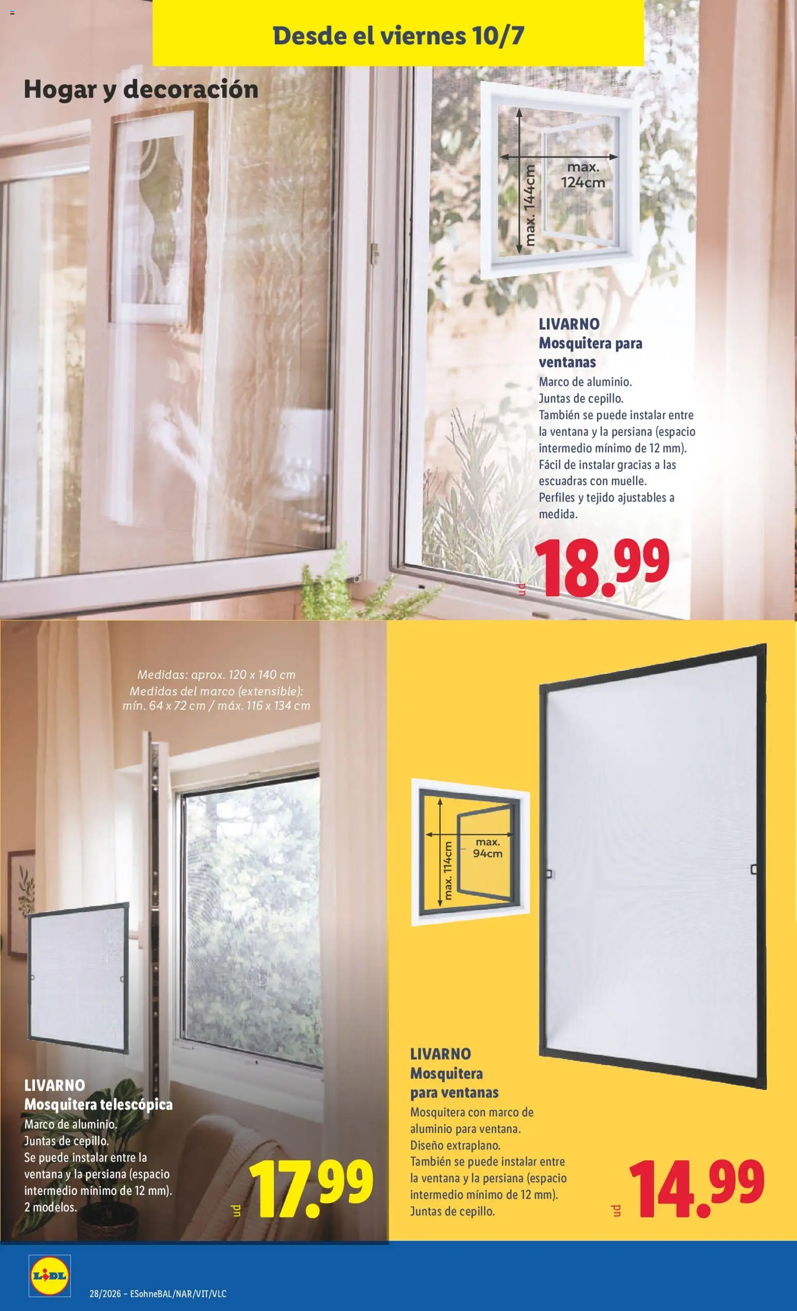 Lidl folleto de bazar │ válido desde el 06/07/2026 | Página: 32 | Productos: Marco