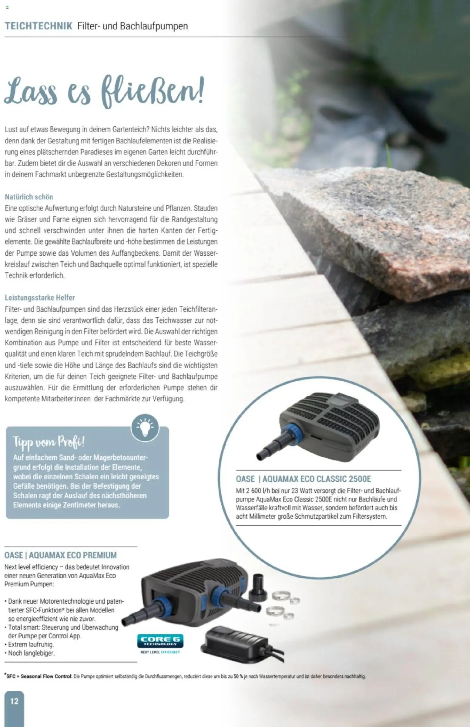 zookauf Themenkatalog Teich – gültig ab 23.03.2026 | Seite: 12 | Produkte: Wasser