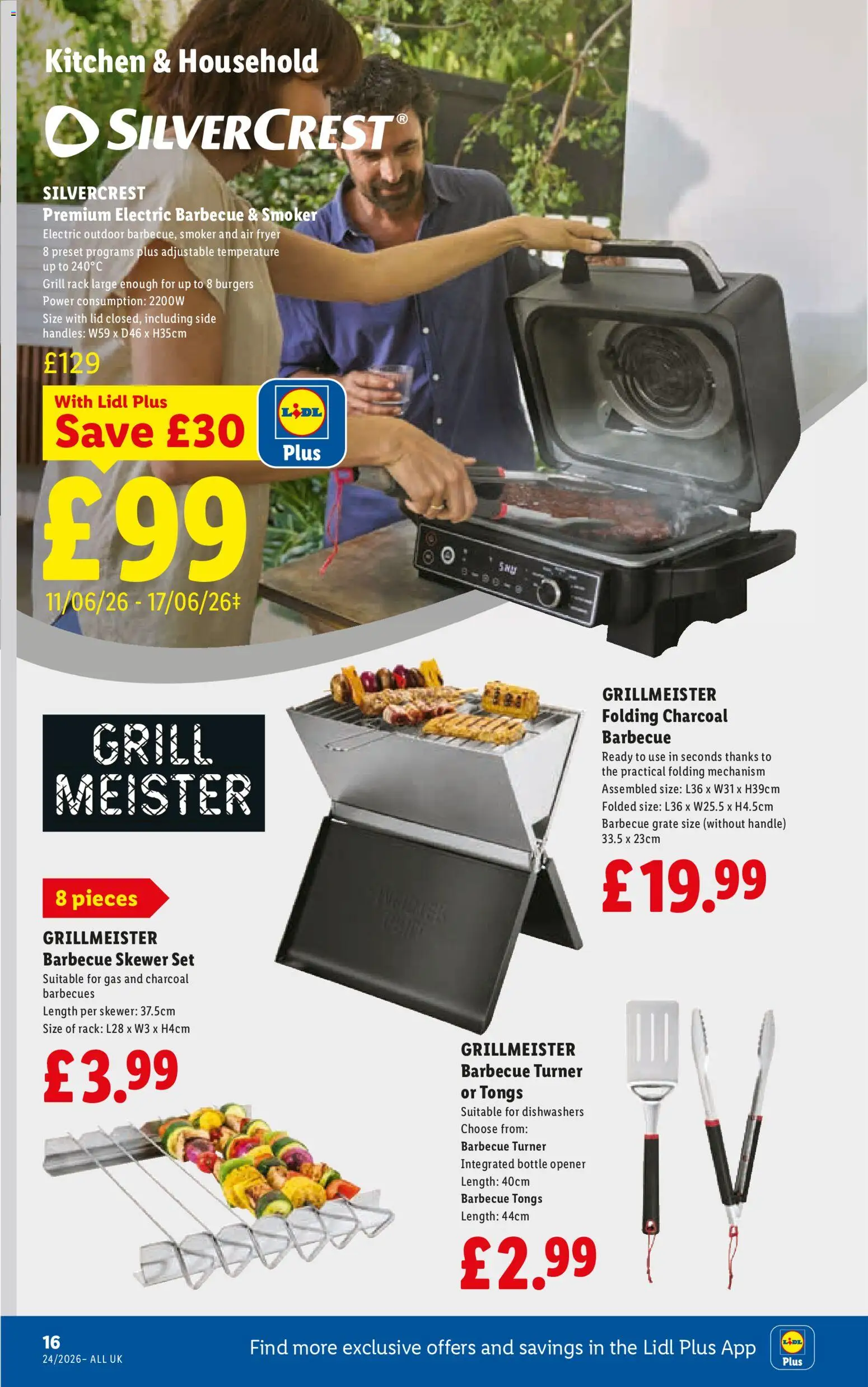 {H1} | Page: 16 | Products: Kitchen, Handles, Grill, Grate
