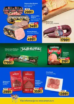 Pršut Dezele, domaći dimljeni 500 g - pregled Aman kataloga - važi od 06.07.2026 | Strana: 6