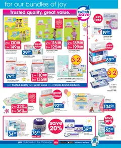 Clicks specials catalogue – valid from 07.05.2026 | Page: 44 | Products: Pants, Fragrance, Switch, Nappies