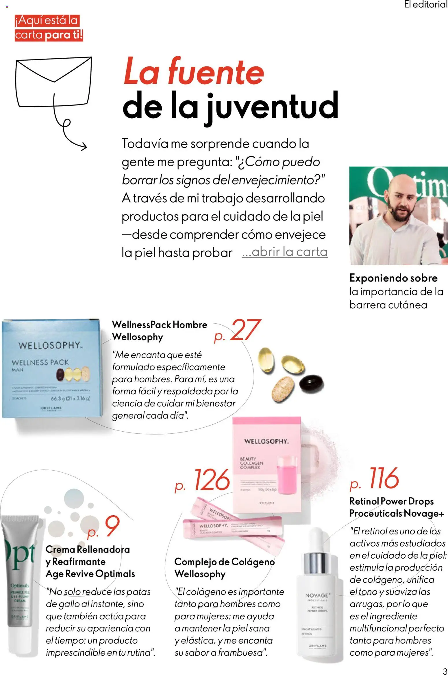 Oriflame - Catálogo Campaña 4 │ válido desde el 11.03.2026 | Página: 3 | Productos: General, Crema