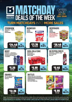 Preview of Bestway - Offers valid from 01/07/2026