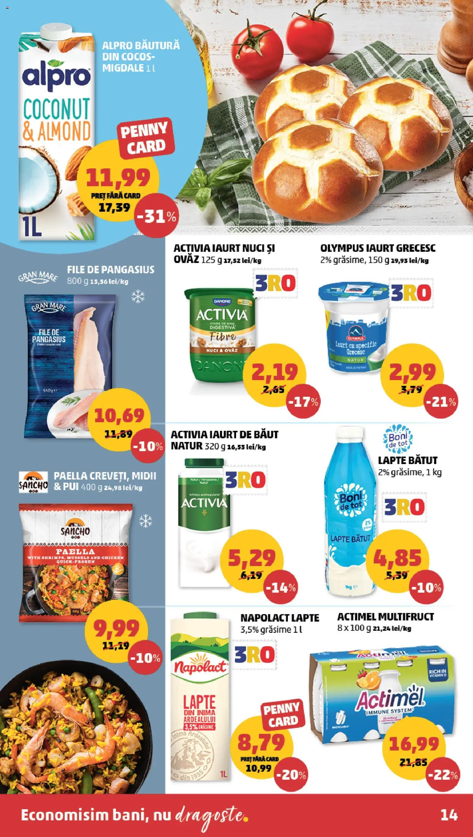 Noul catalog PENNY – valabil de la 17.06.2026 | Pagină: 14 | Produse: Hacıyatmaz Kedi Oyuncağı, Lapte, Esmer şeker, Nuci