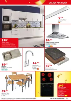 Pré-visualização BricoMarché folheto válido de 04.06.2026 | Página: 13 | Produtos: Escorredor, Forno, Cadeiras, Rodapé