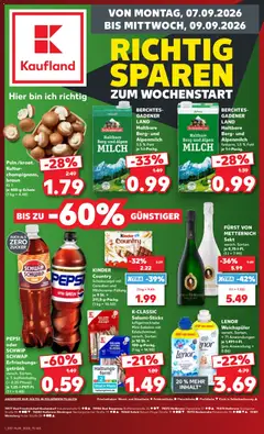 Kaufland DE -DE Folder - Voorbeeld van een folder van Kaufland DE, geldig van 07-09-2026