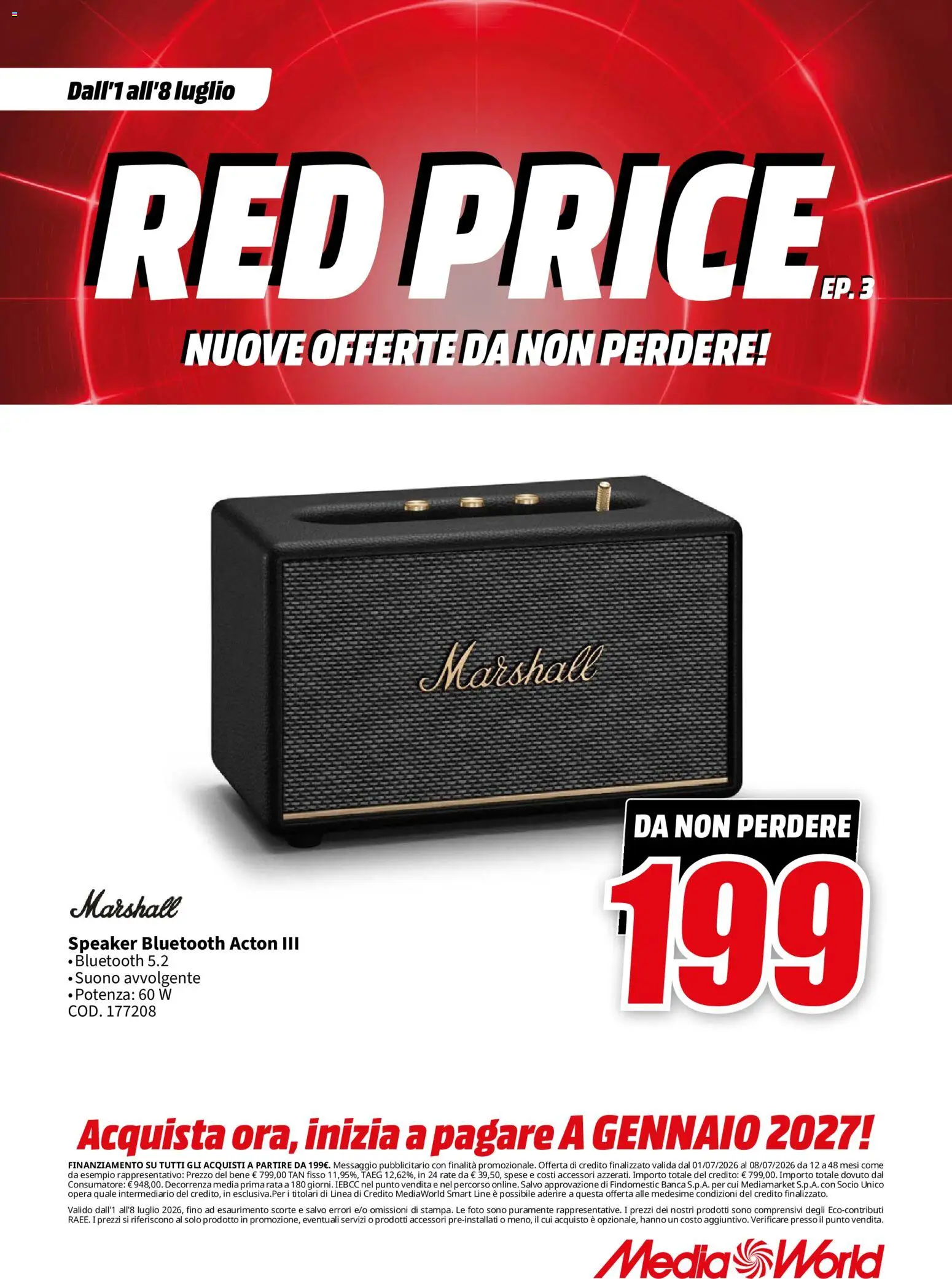 Volantino Media World del 01/07/2026 | Pagina: 33