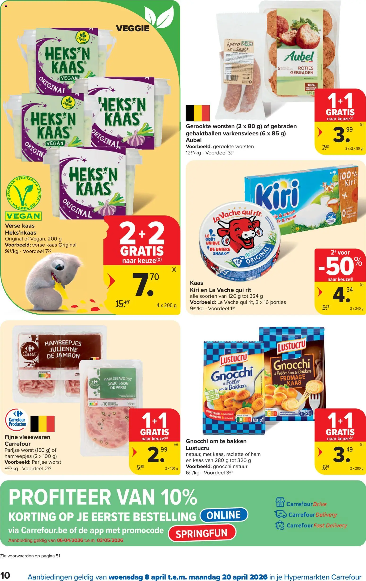 {H1} | Pagina: 10 | Producten: Ham, Varkensvlees, Verse kaas, Kaas