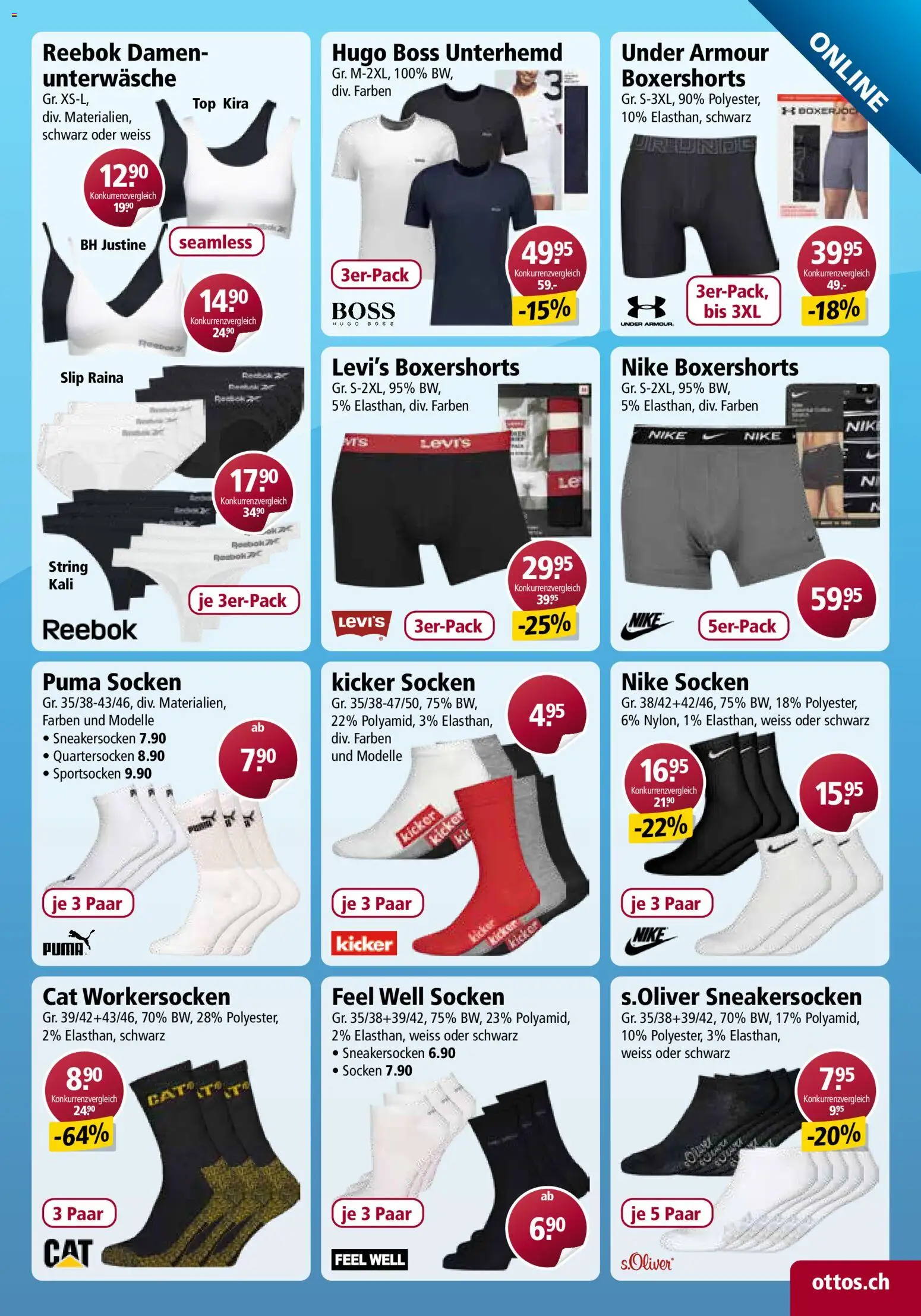Otto's aktionen Online – gültig ab 10.10.2026 | Seite: 37 | Produkte: String, Unterwäsche, Bh, Slip
