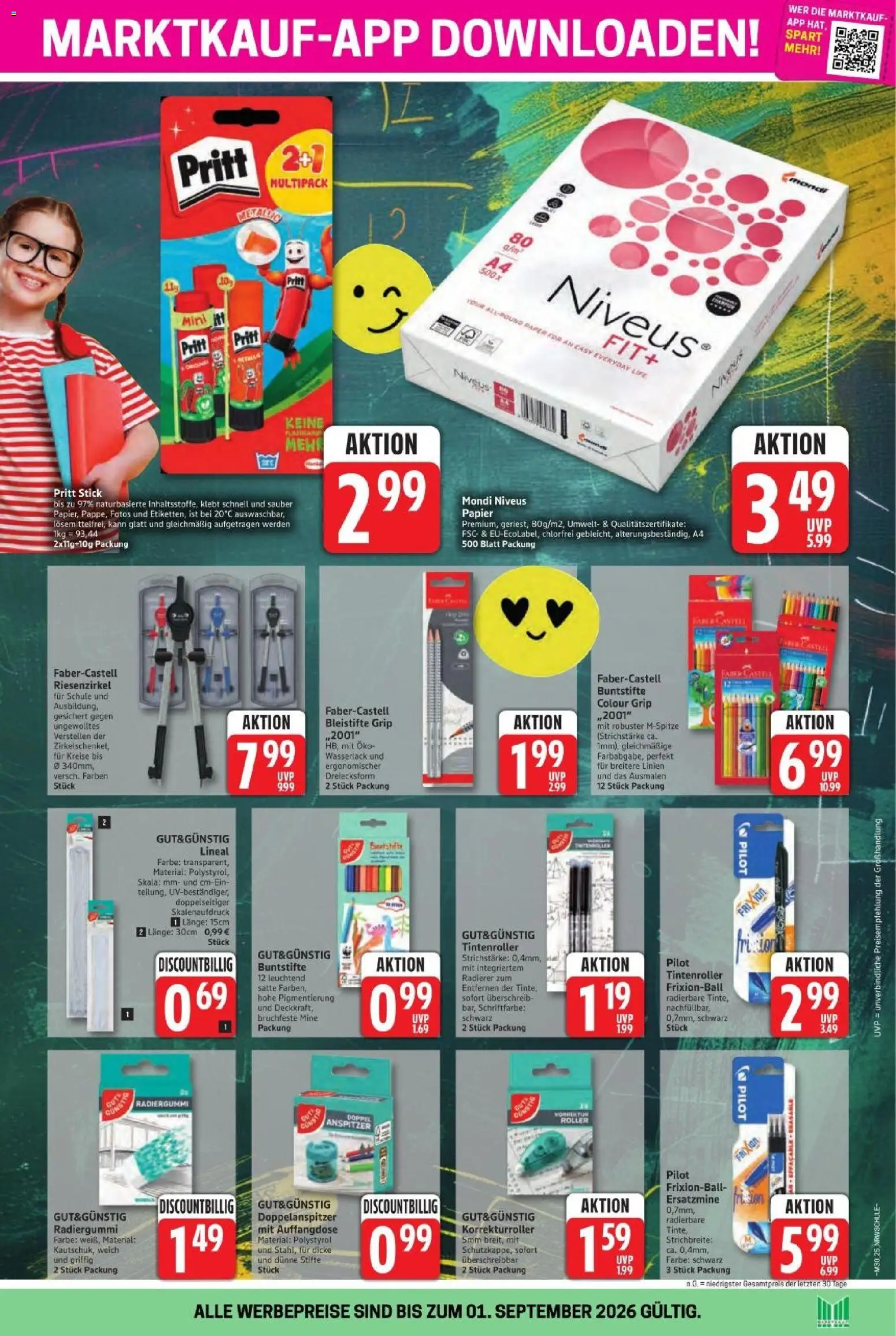 Marktkauf  Schulstart 2026 – gültig ab 09.07.2026 | Seite: 2 | Produkte: Anspitzer