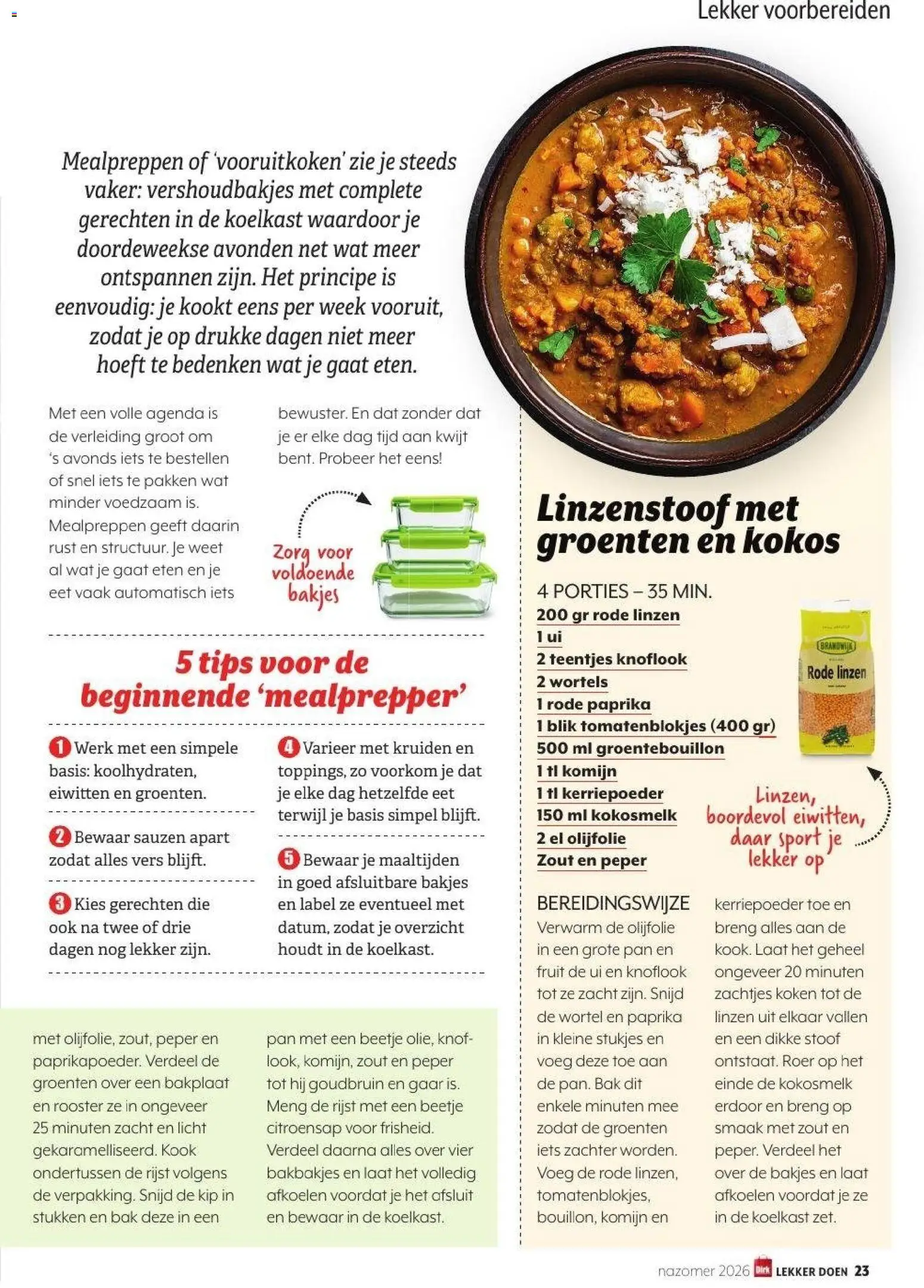 {H1} | Pagina: 23 | Producten: Ui, Sauzen, Wortels, Rode paprika