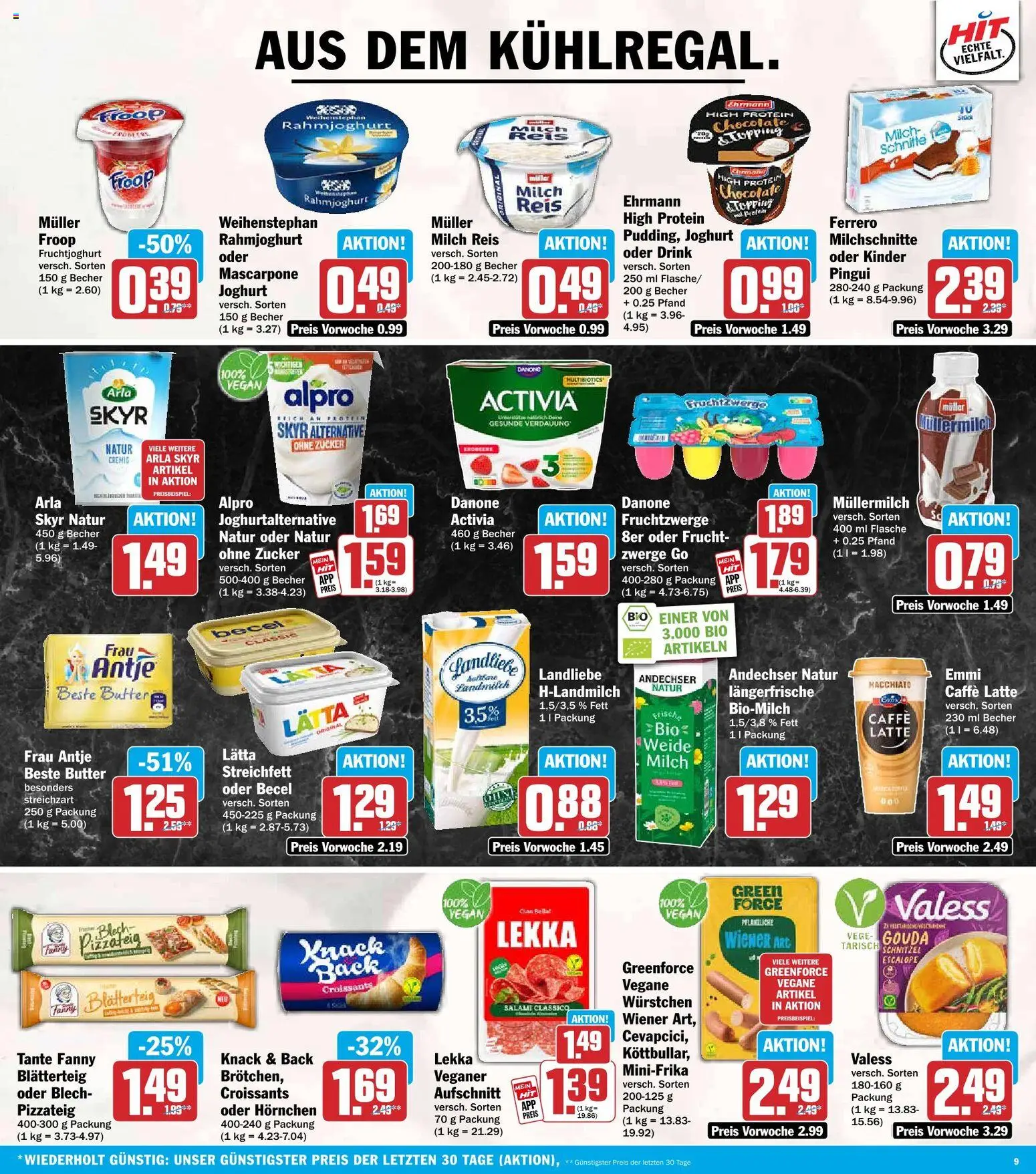 HIT Prospekt – gültig ab 12.10.2026 | Seite: 9 | Produkte: Froop, Joghurt, Fruchtjoghurt, Alpro