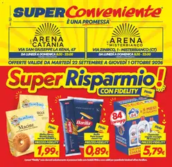 Anteprima del volantino SuperConveniente volantino Misterbianco, Catania valido a partire dal 22/09/2026