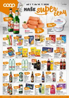 Náhled letáku Coop leták - Super cena od 01.07.2026