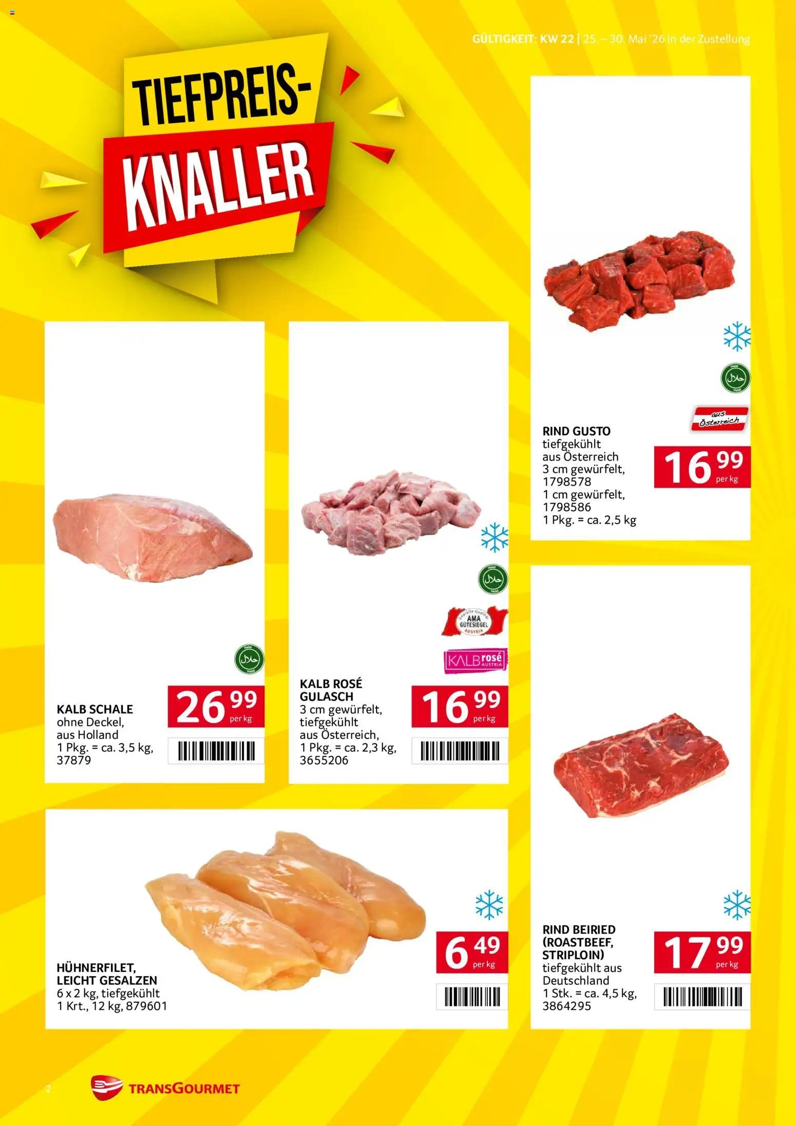 Transgourmet Zustellaktion gültig ab 25.05.2026 | Seite: 2