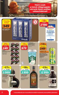 Auchan Kávé ajánlatok - amely érvényes a következő dátumtól: 2026.09.24. | Oldal: 6