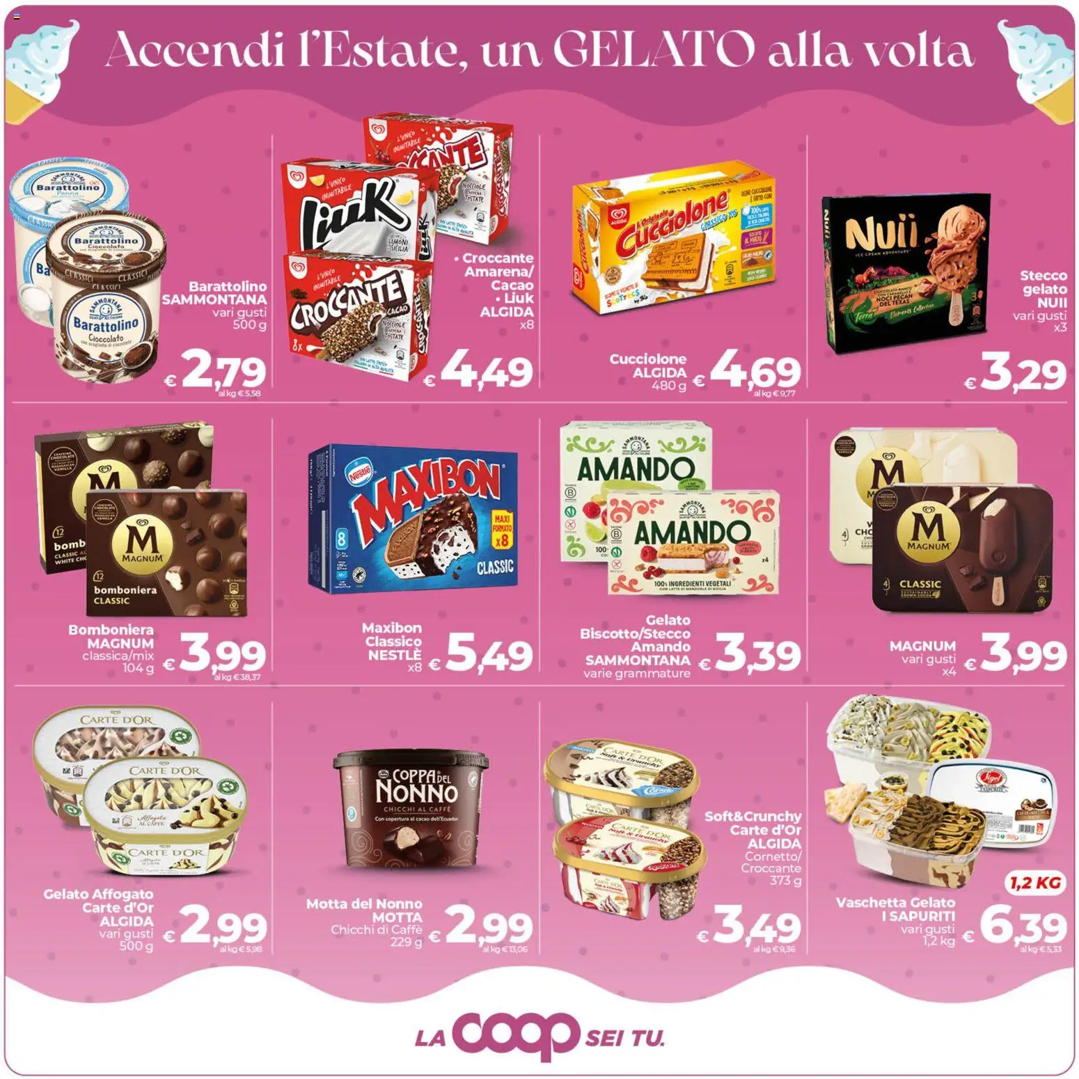 Volantino COOP del 19.05.2026 | Pagina: 13 | Prodotti: Cioccolato, Latte, Mandorle, Nocciole