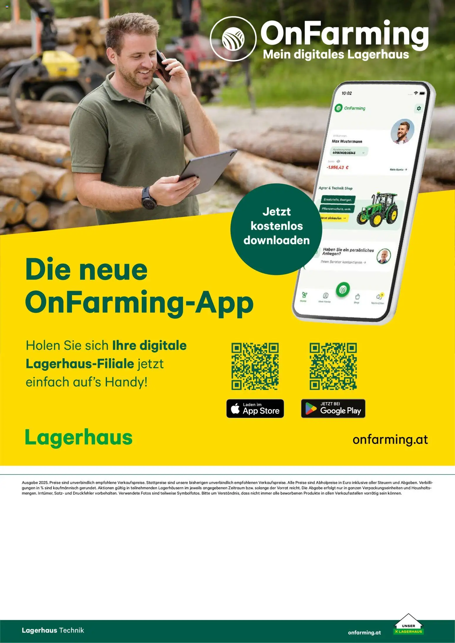Lagerhaus Forstkatalog gültig ab 01.01.2025 | Seite: 40