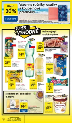 Náhled letáku Tesco leták - Hypermarket od 29.07.2026 | Strana: 2