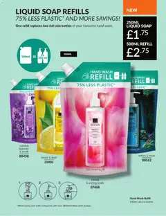 Preview of Avon - Offers valid from 01/07/2026 | Page: 185 | Products: Soap, Lavender, Basil, Lemon
