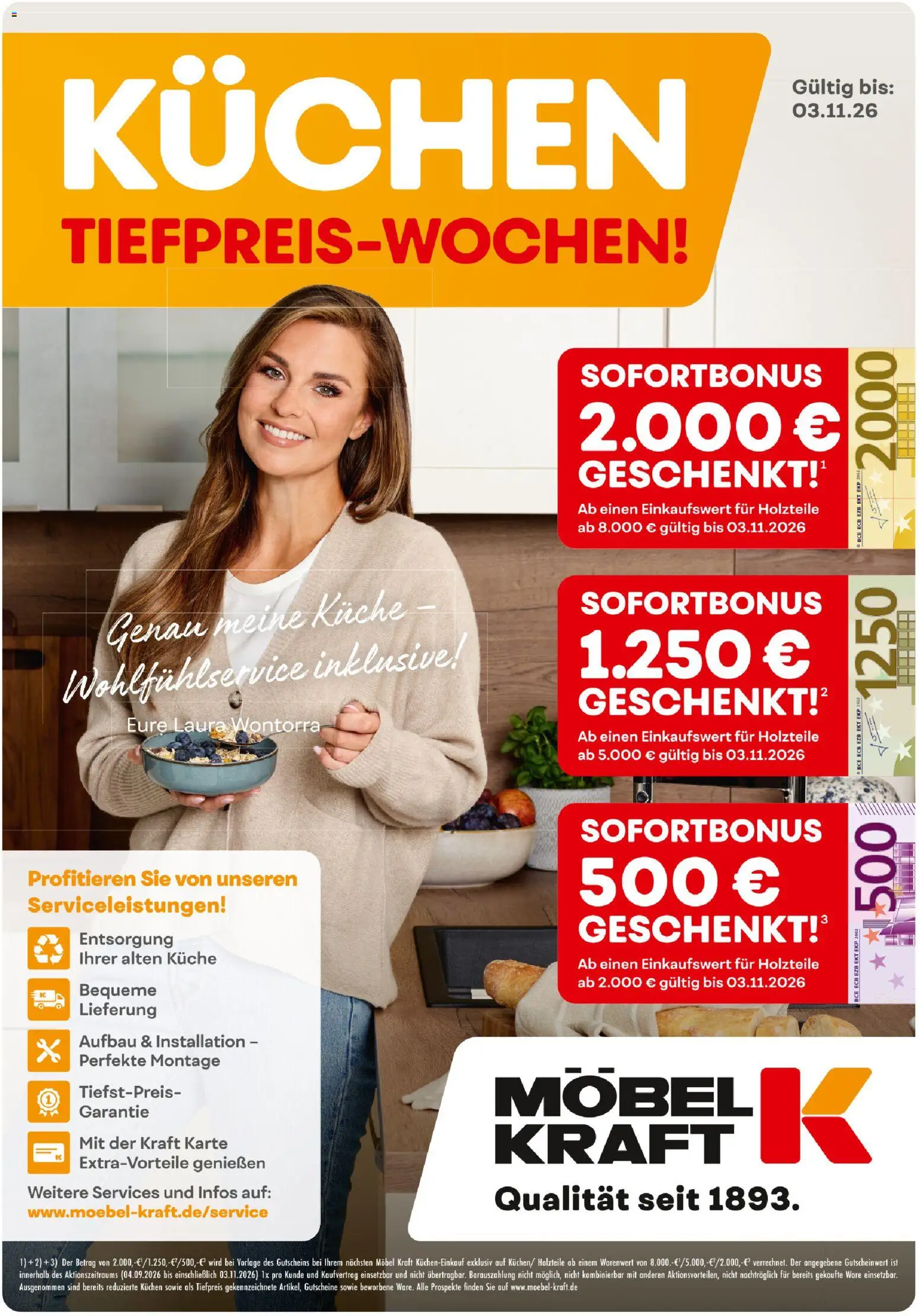 Mobel Kraft Freitag, 4. September Top Angebote