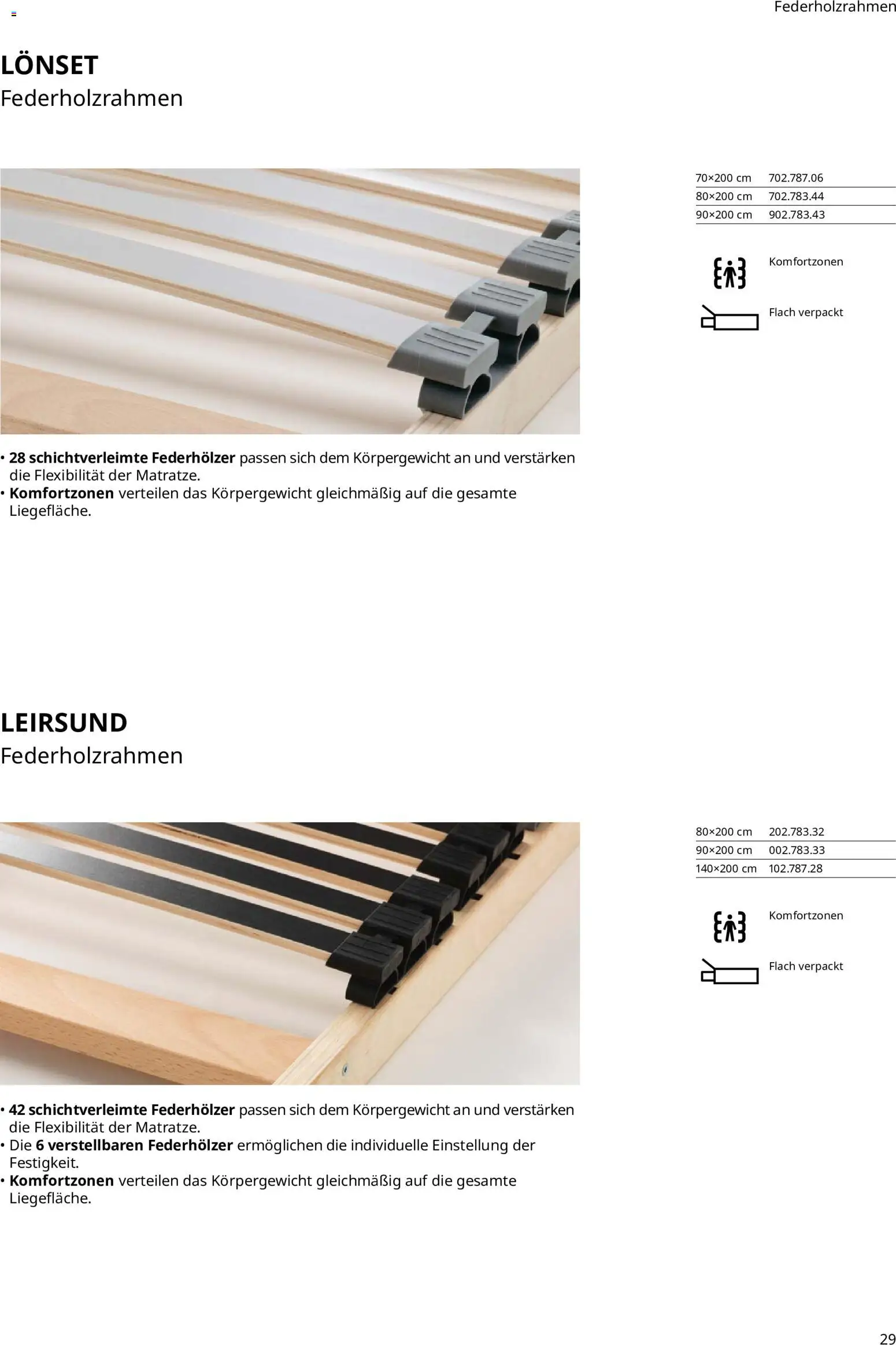 Ikea Prospekt Schlafkomfort – gültig ab 16.09.2026 | Seite: 29