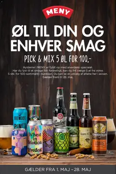 Meny - Pick & Mix Maj 2026 gyldig fra 01.05.2026