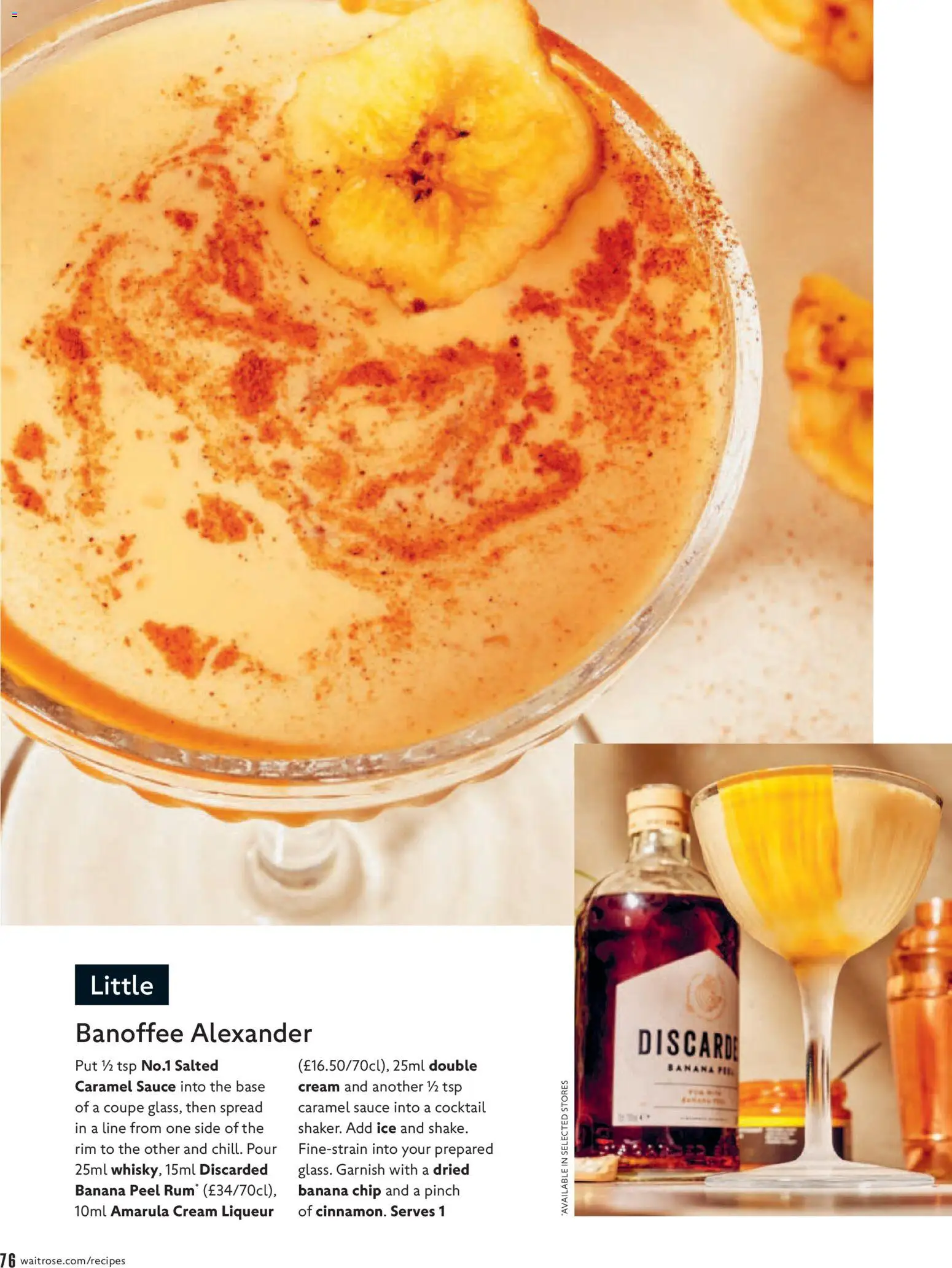 {H1} | Page: 76 | Products: Sauce, Ice, Spread, Cream liqueur