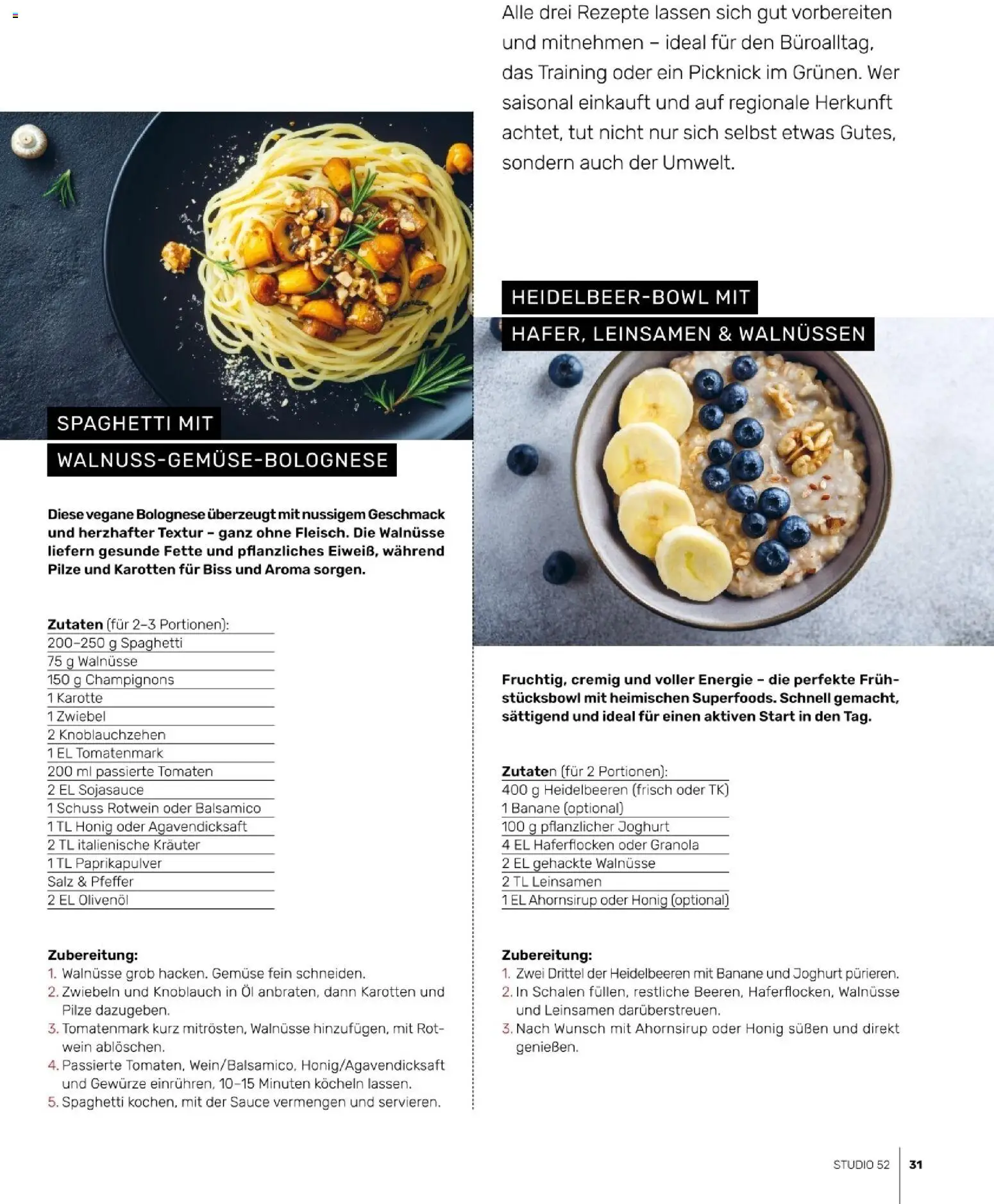 Sport2000 Prospekt Training – gültig ab 26.01.2026 | Seite: 31 | Produkte: Öl, Champignons, Pfeffer, Karotte