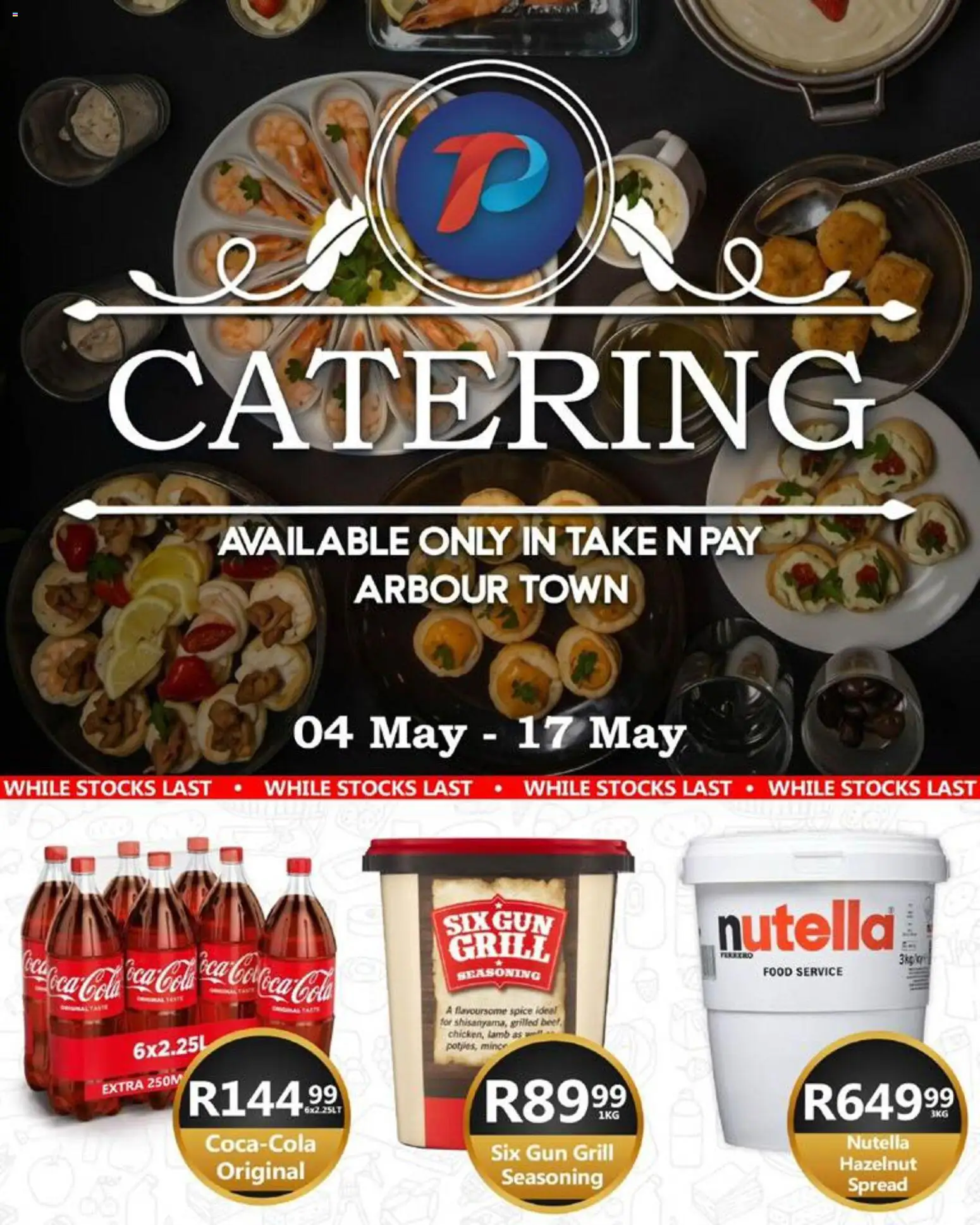 New Take n Pay catalogue – valid from 04.05.2026 | Page: 34 | Products: Grill, Seasoning