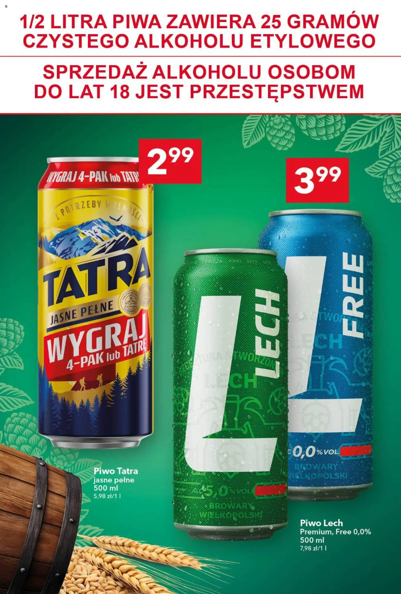 Lewiatan gazetka od 18.06.2026 | Strona: 10 | Produkty: Piwo
