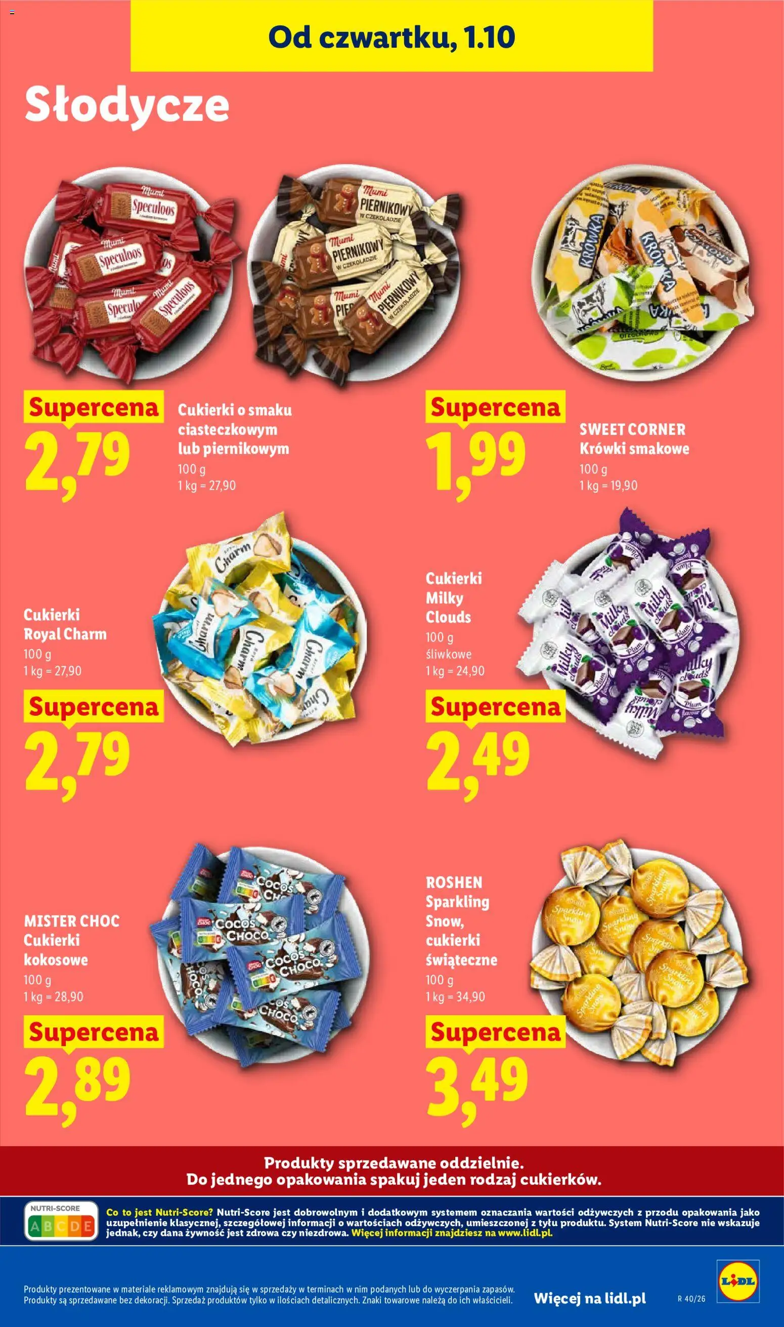 Lidl Polsko leták od 01.10.2026 | Strana: 77 | Produkty: Mister Choc