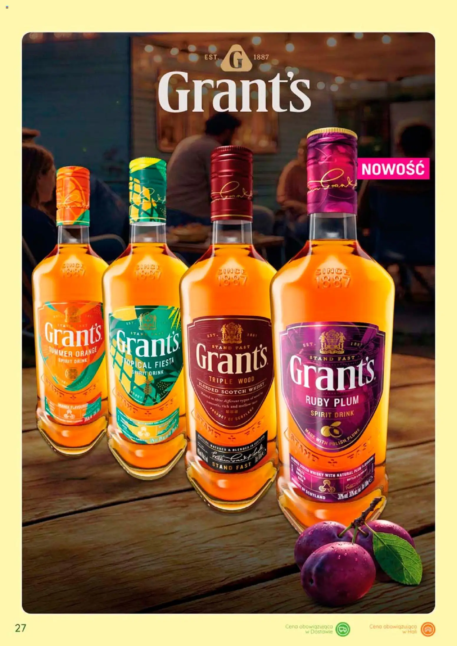 Eurocash gazetka - Katalog Alkoholowy od 01.07.2026 | Strona: 27 | Produkty: Grant's, Whisky