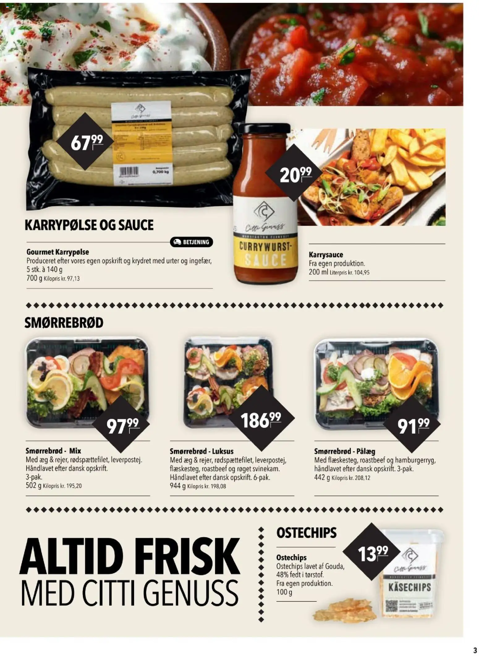 CITTI tilbudsavis – gyldig fra 13.05.2026 | Side: 3 | Produkter: Æg, Pålæg, Roastbeef