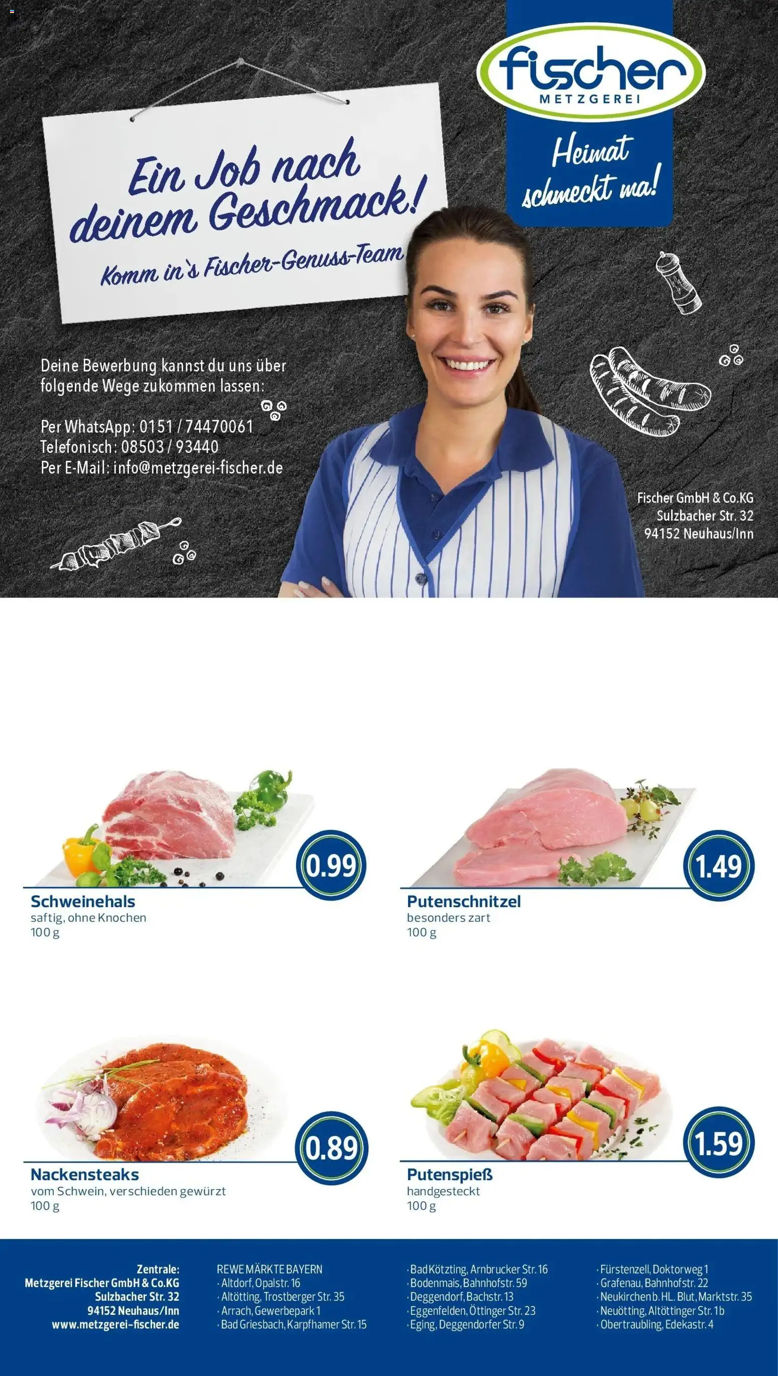 REWE Prospekt ab 07.09.2026 zum Blättern » Angebote | Seite: 8 | Produkte: Nackensteaks, Putenschnitzel