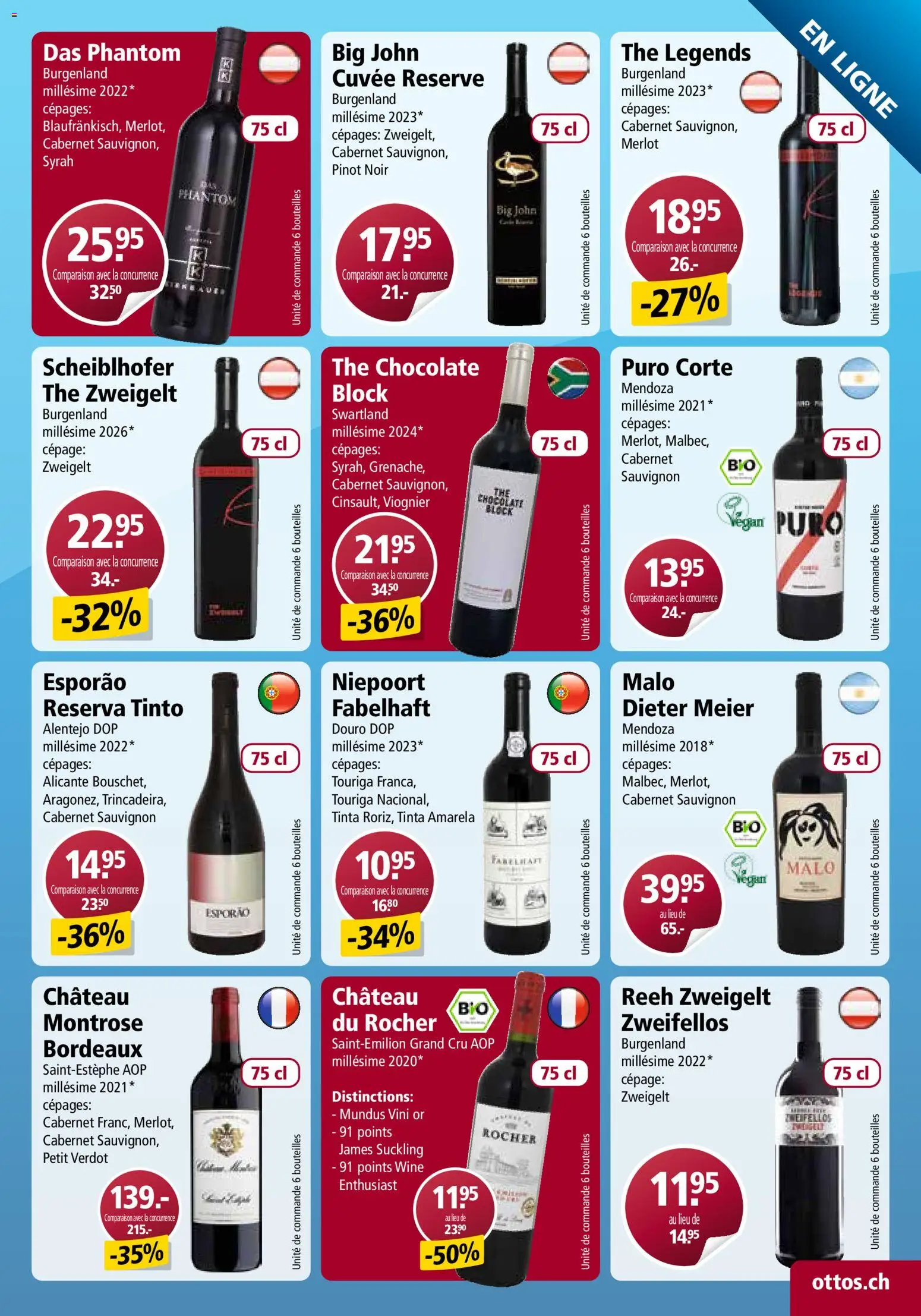 Otto's aktionen Online FR – gültig ab 10.10.2026 | Seite: 11 | Produkte: Merlot