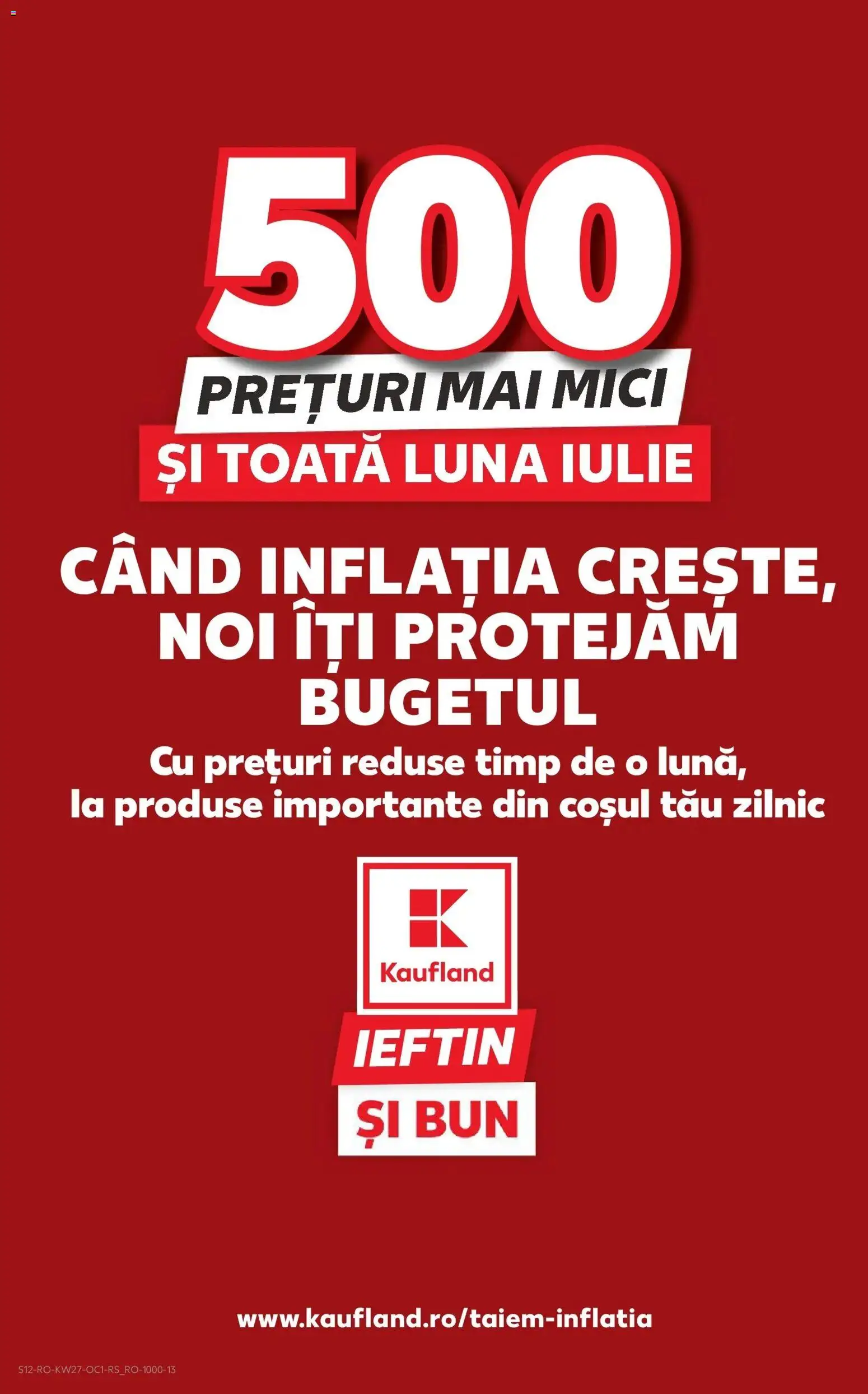 Noul catalog Kaufland – valabil de la 01.07.2026 | Pagină: 12 | Produse: Mici