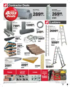 Build It specials catalogue – valid from 23/09/2026 | Page: 4 | Products: Thermal insulation, Lock, Cement