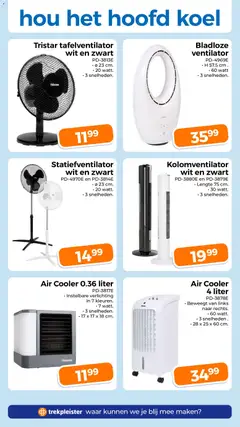 Trekpleister folder - Voorbeeld van een folder van Trekpleister, geldig van 16.06.2026 | Pagina: 71 | Producten: Ventilator, Verlichting