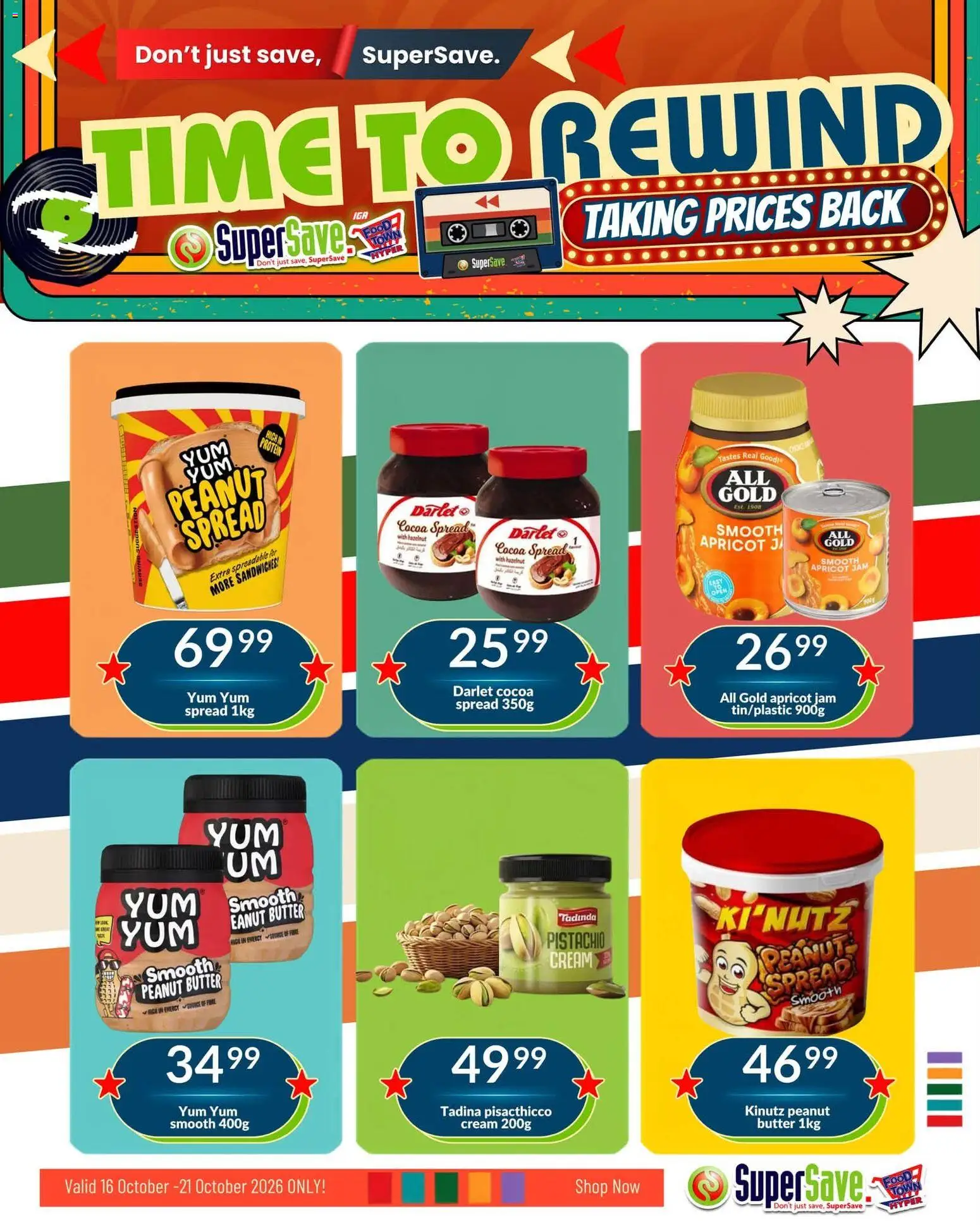 New Super Save catalogue – valid from 15/10/2026 | Page: 9 | Products: Jam, Spread, Cream, Peanut butter
