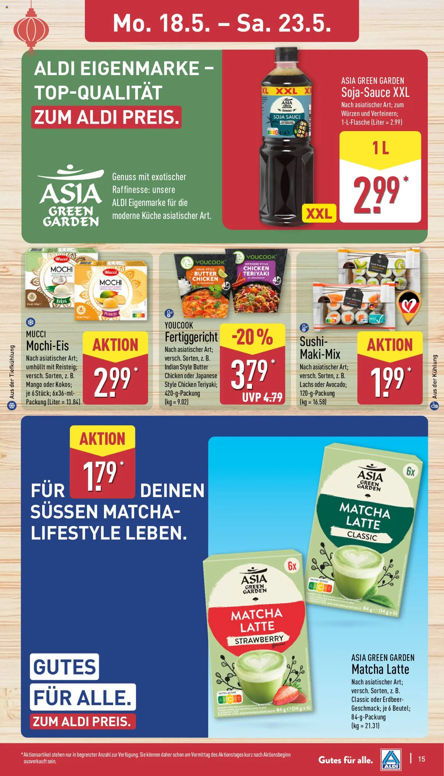 Aldi Prospekt 	 – gültig ab 18.05.2026 | Seite: 15