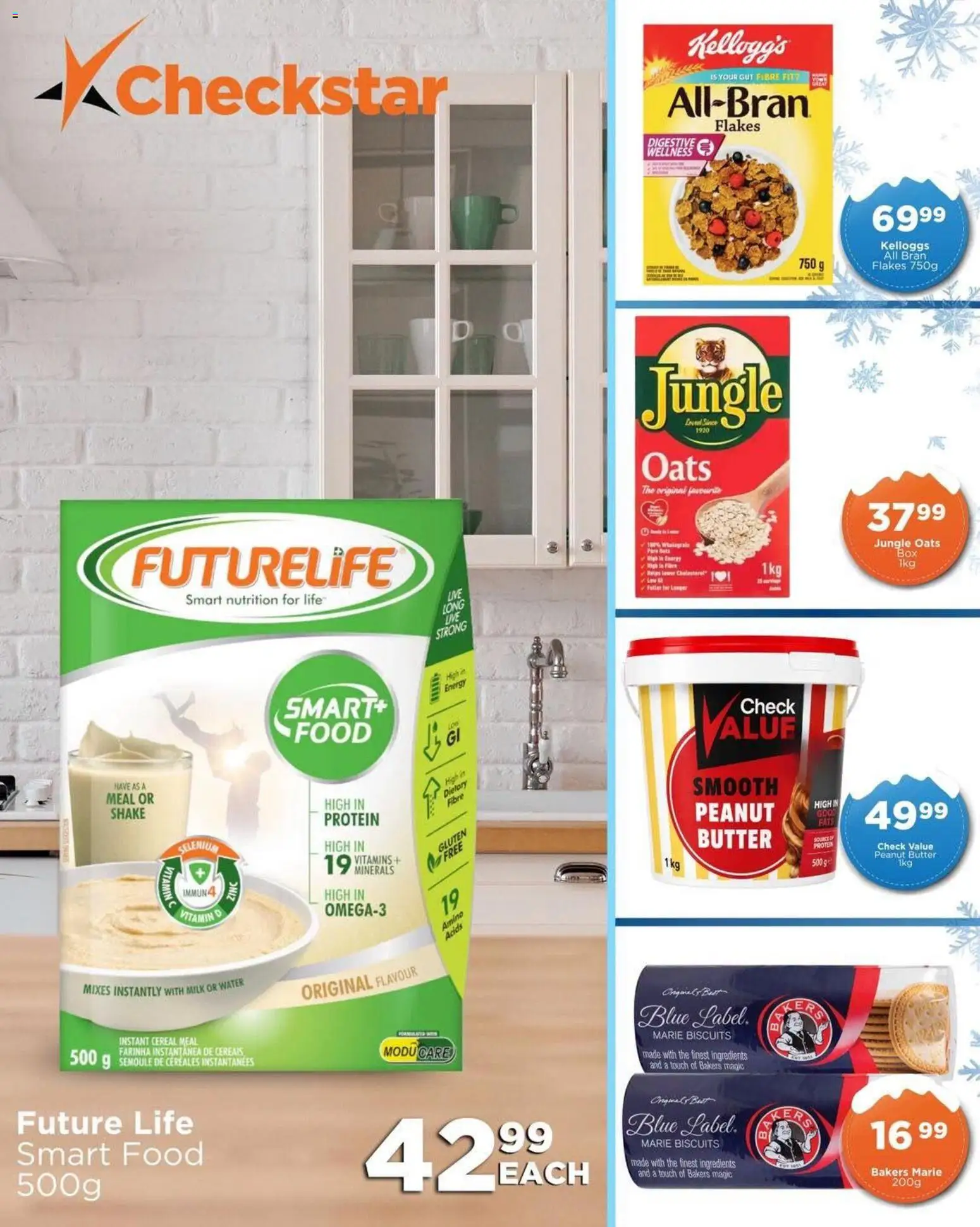 New Check Star catalogue – valid from 24/08/2026 | Page: 5 | Products: Protein, Milk, Oats, Biscuits