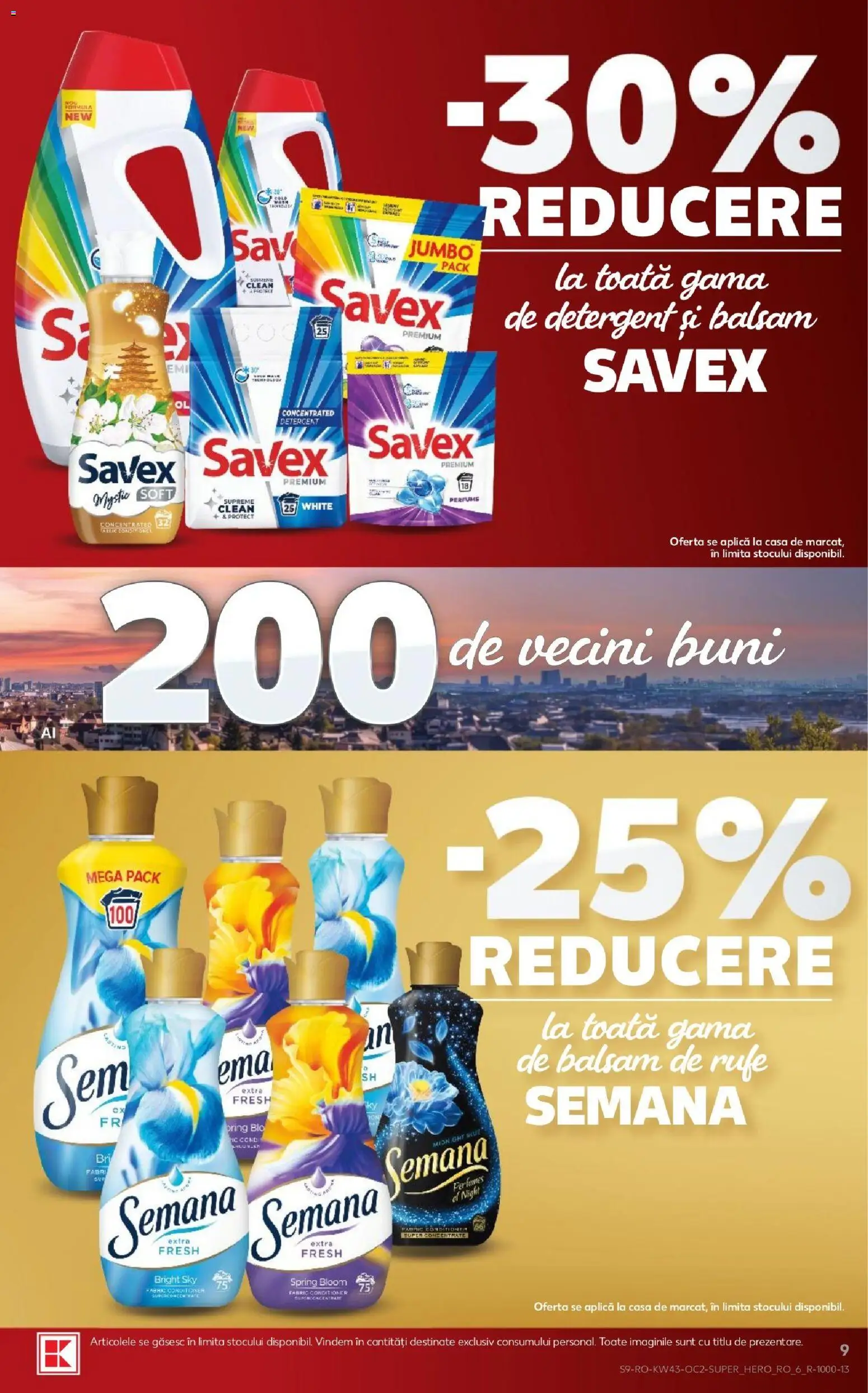 Kaufland RO akciós ujság - amely érvényes a következő dátumtól: 2026.10.21. | Oldal: 9