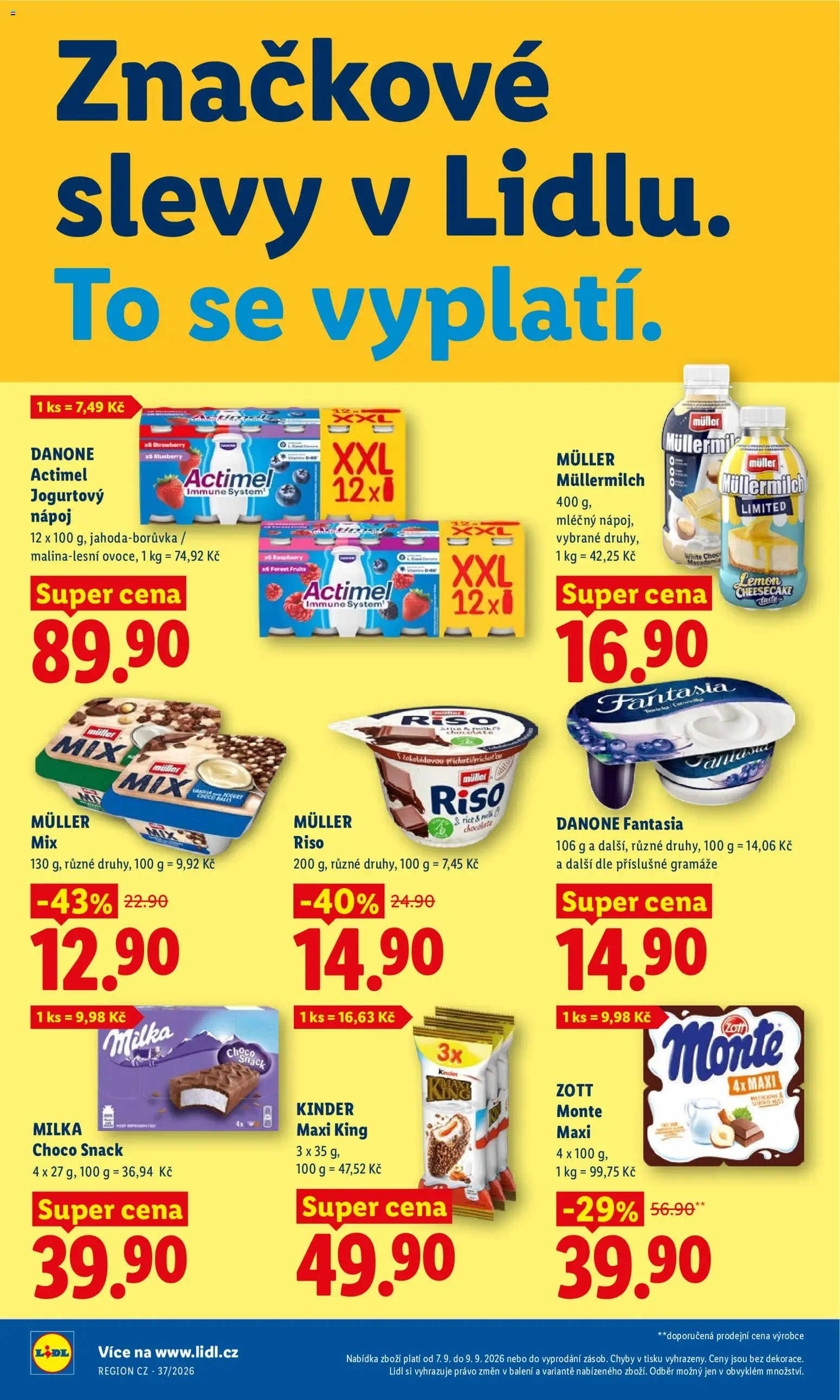 Lidl leták od 07.09.2026 | Strana: 22