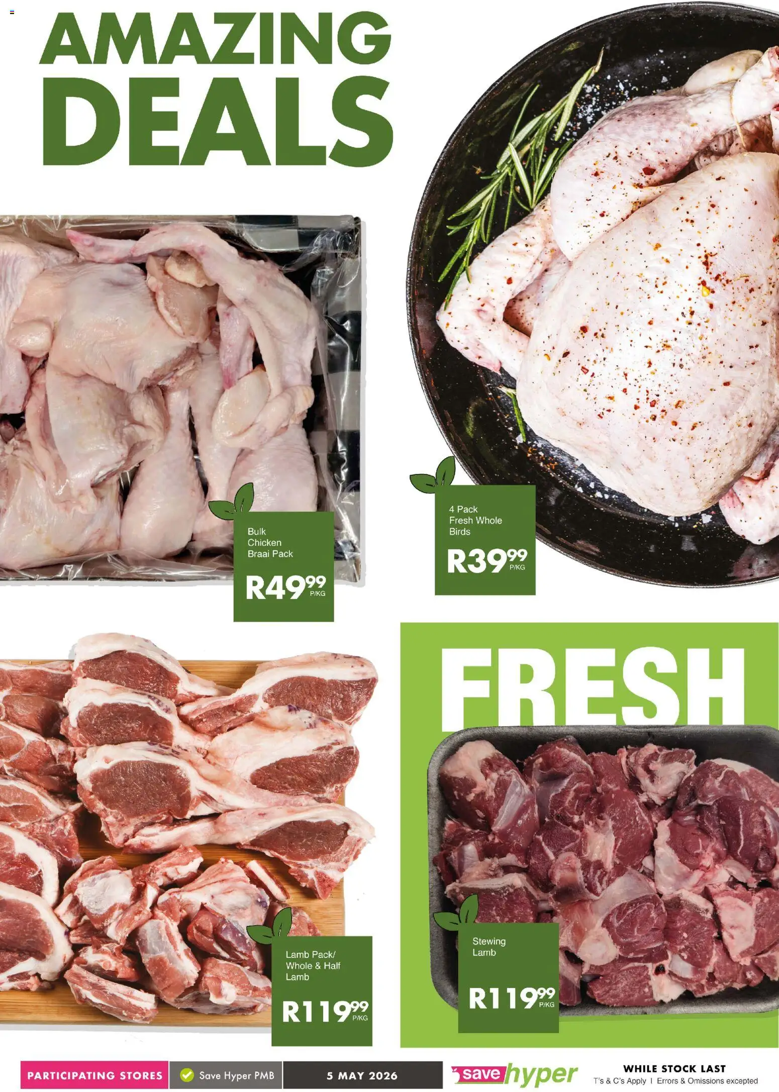 New Save catalogue – valid from 05.05.2026 | Page: 7 | Products: Chicken, Stock
