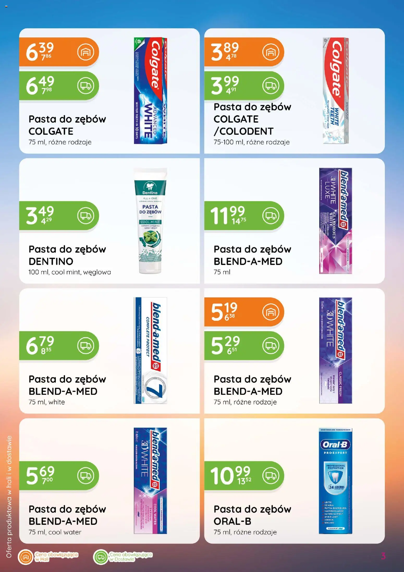 Eurocash gazetka - Katalog Chemiczny od 03.09.2026 | Strona: 3 | Produkty: Pasta, Pasta do zębów
